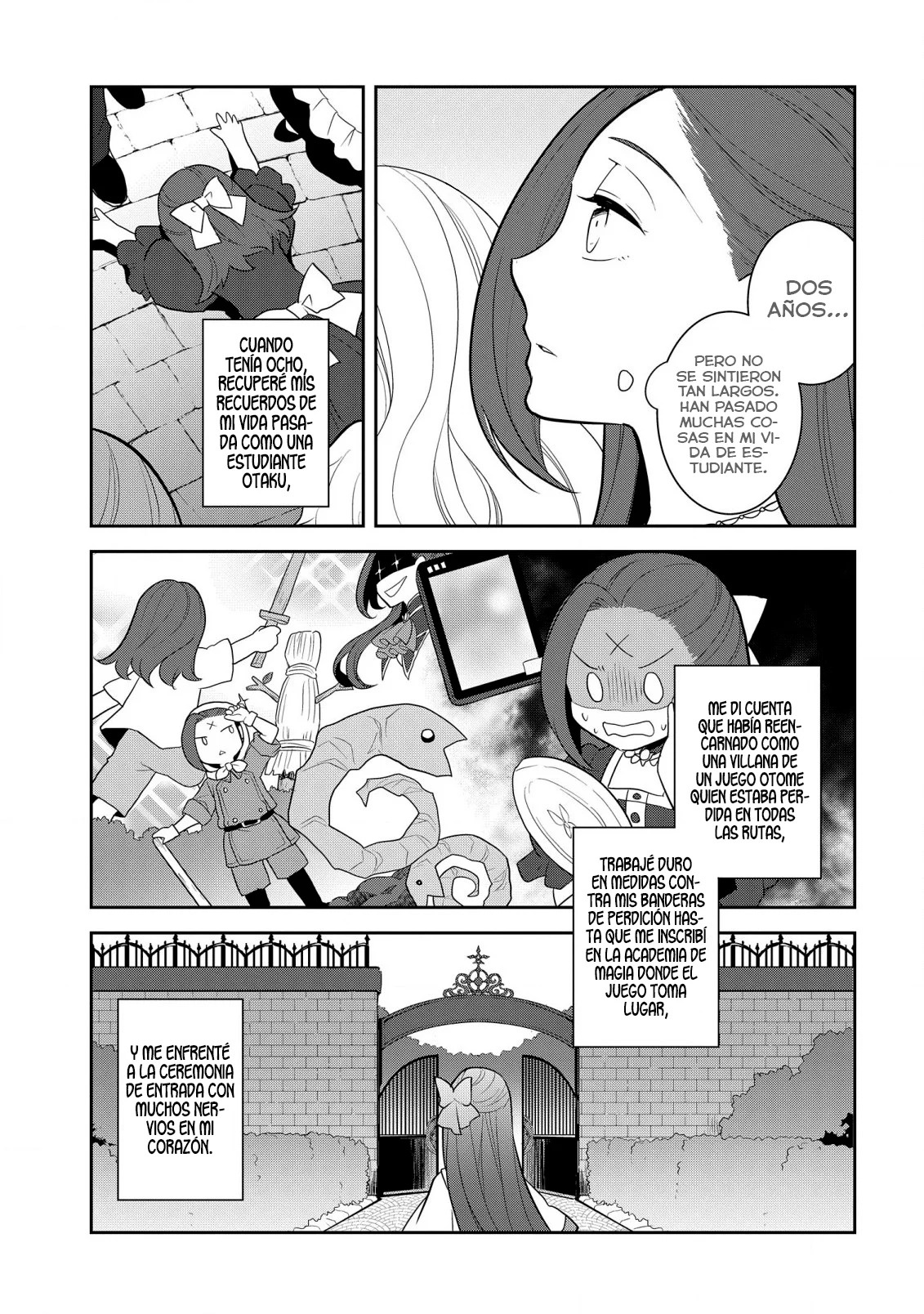 Read Otome Game no Hametsu Flag ES Manga Online