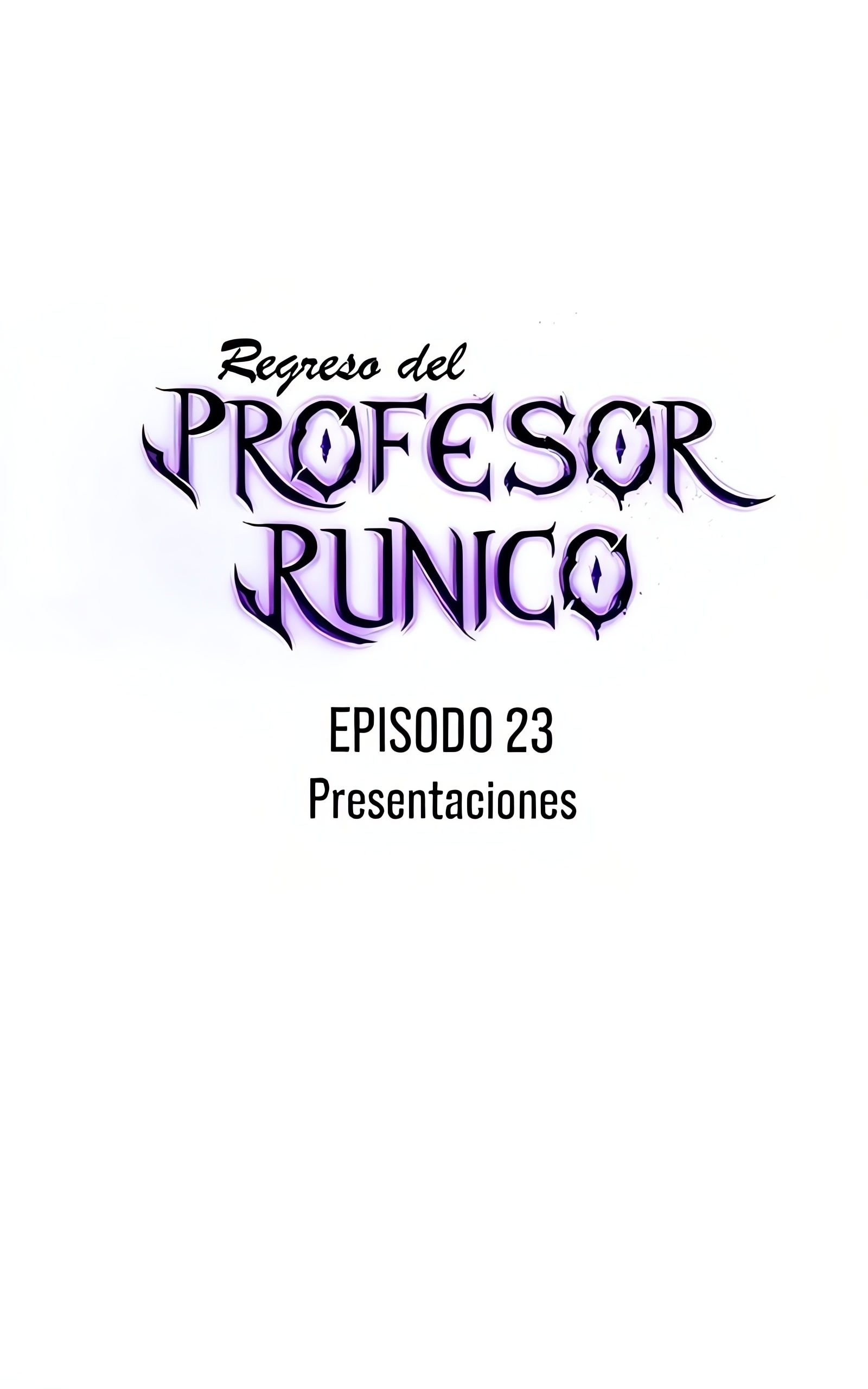 Read Regreso del Profesor Rúnico ES Manga Online