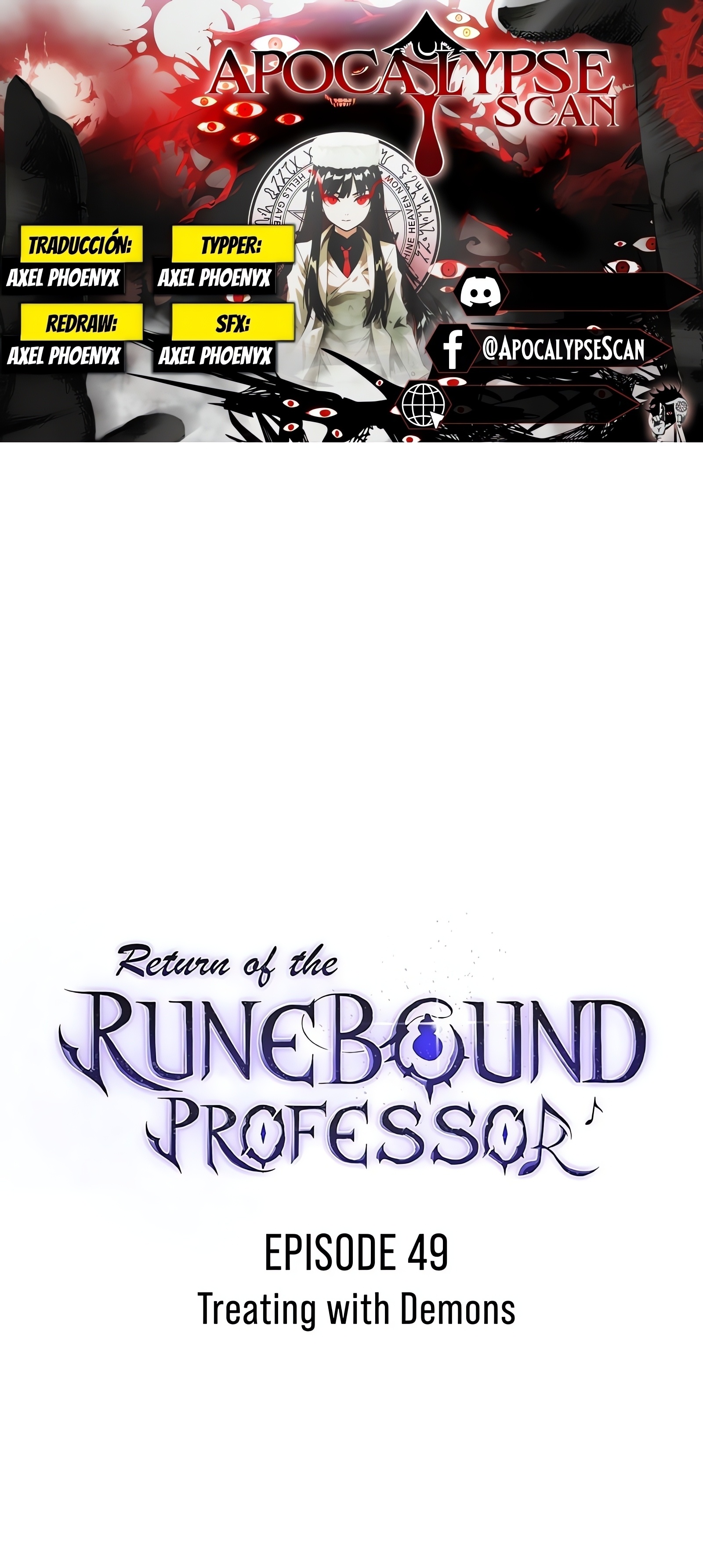 Read Regreso del Profesor Rúnico ES Manga Online