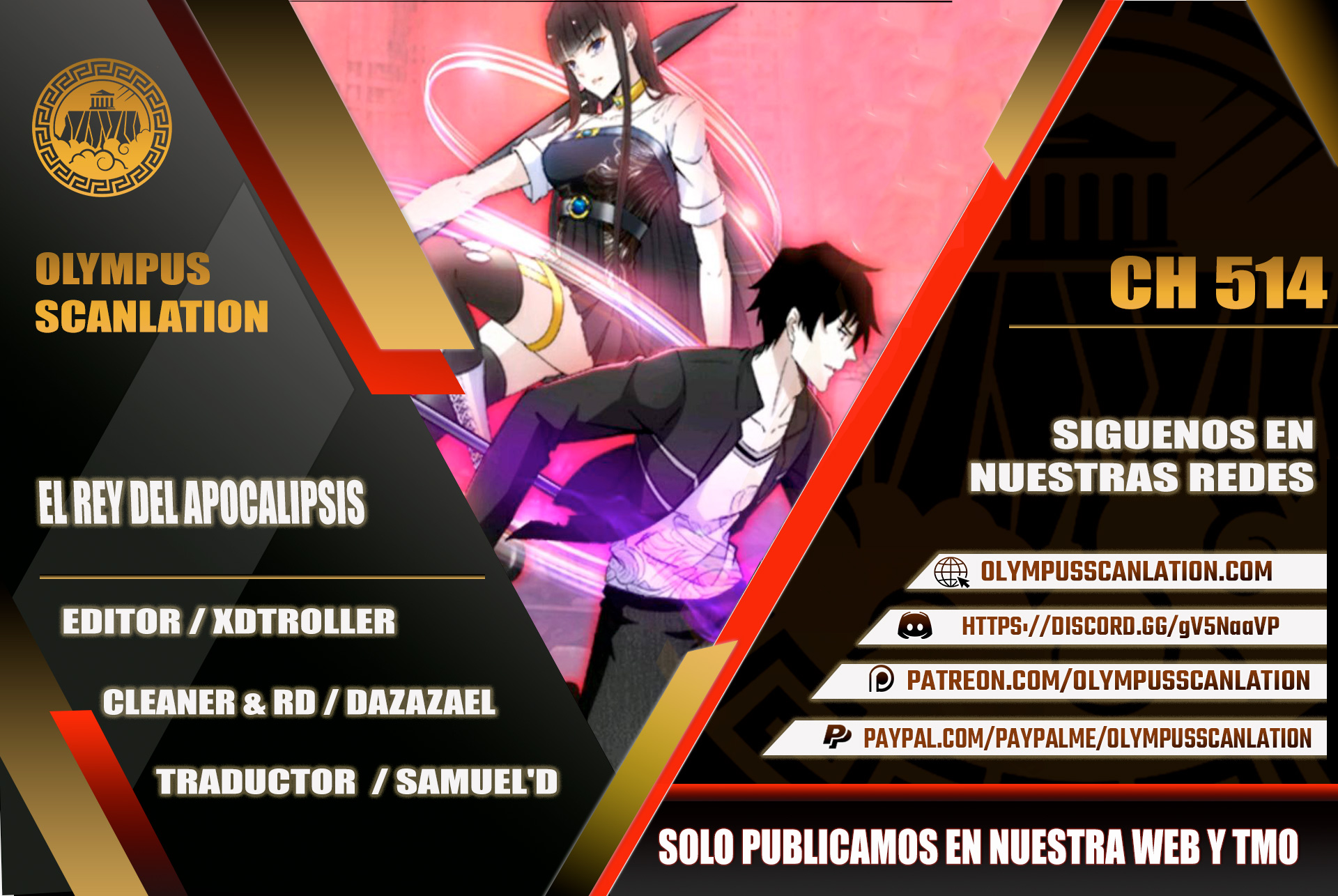 Read Rey del Apocalipsis ES Manga Online