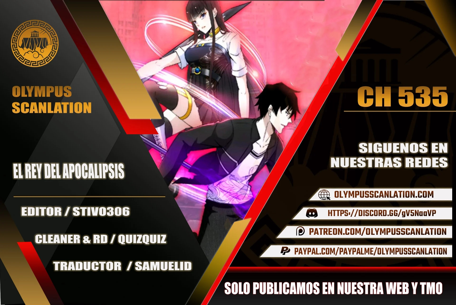 Read Rey del Apocalipsis ES Manga Online