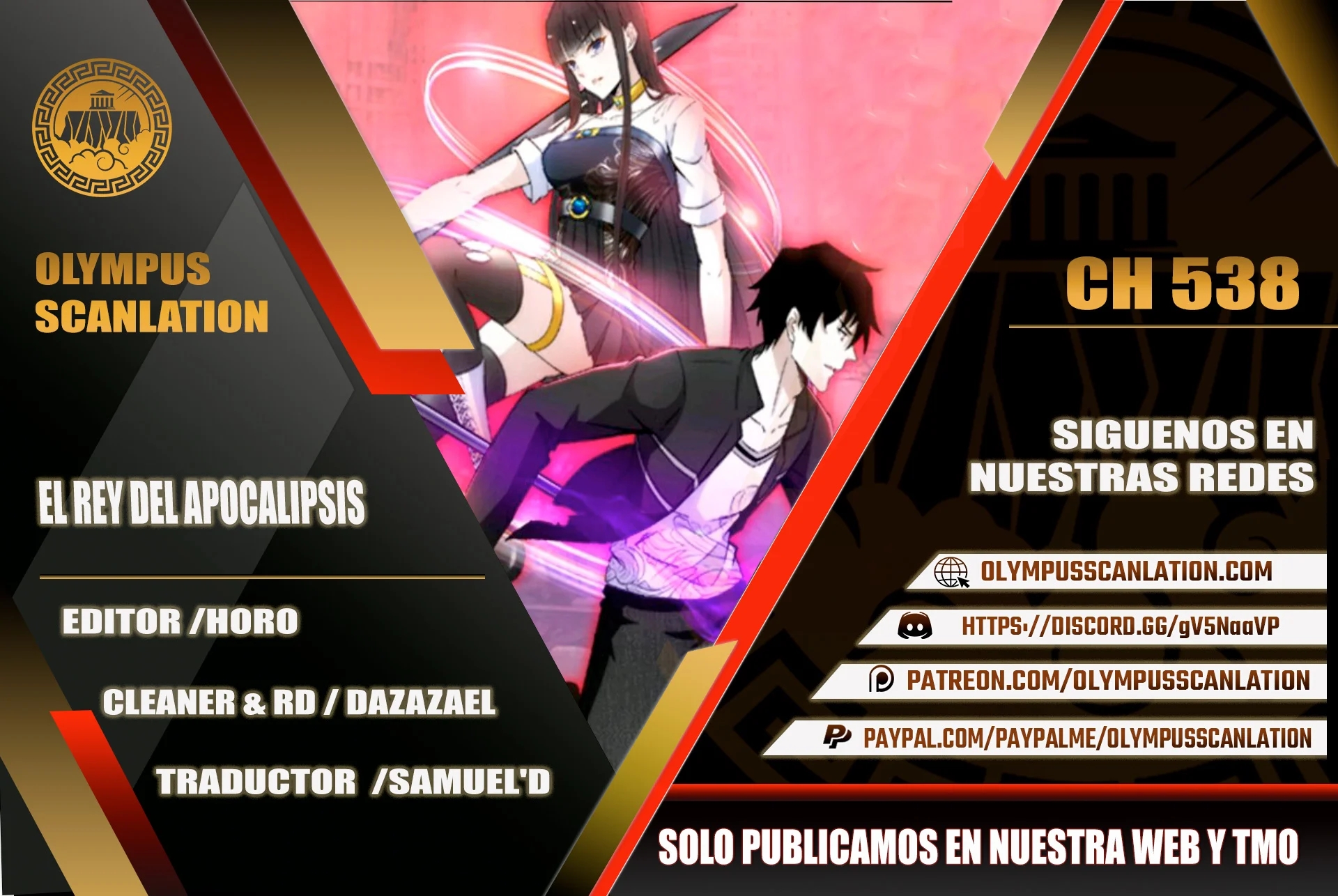 Read Rey del Apocalipsis ES Manga Online