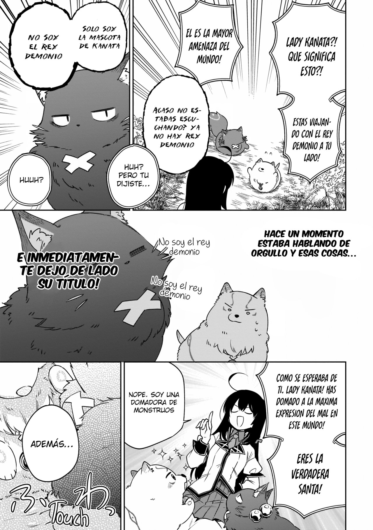 Read Saint No, Just a Passing Monster Tamer! ES Manga Online