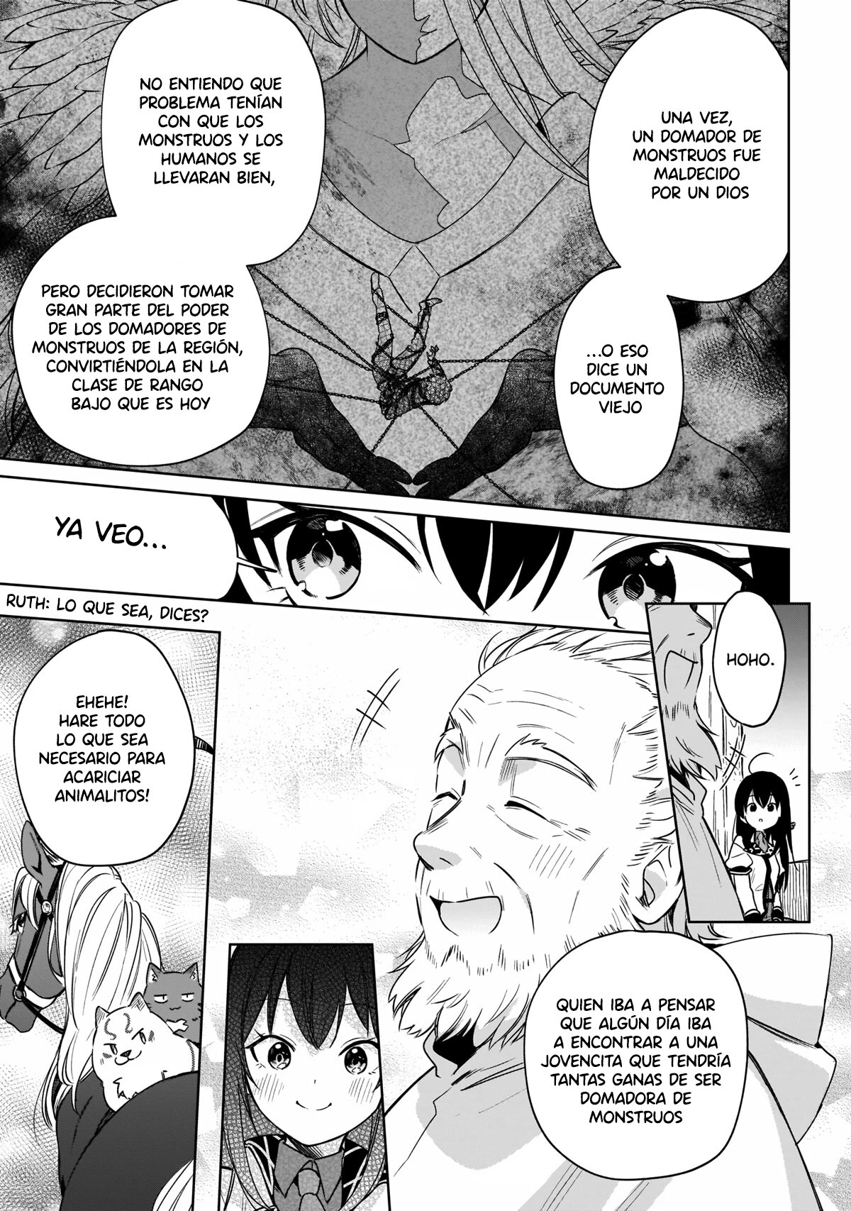 Read Saint No, Just a Passing Monster Tamer! ES Manga Online