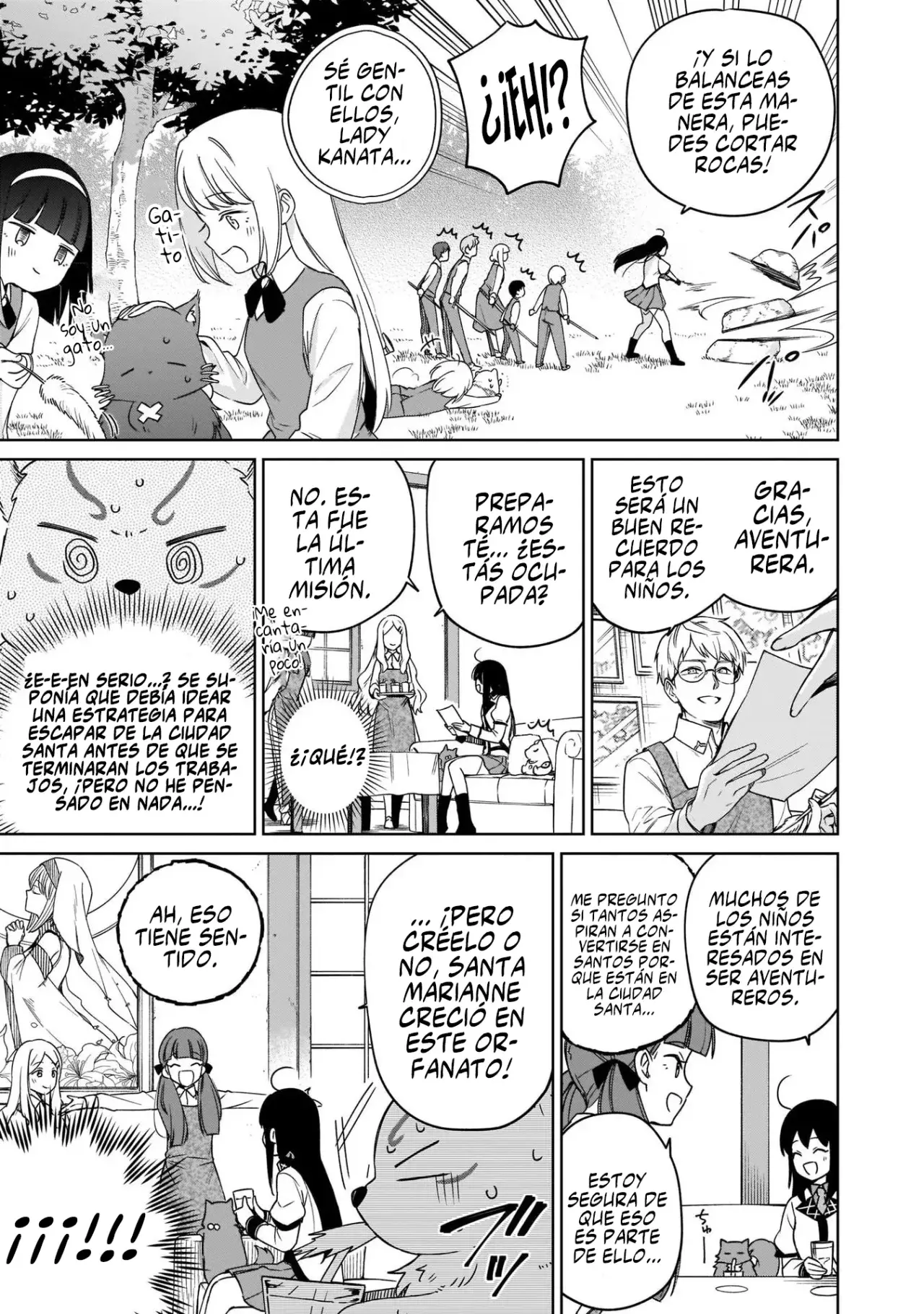 Read Saint No, Just a Passing Monster Tamer! ES Manga Online