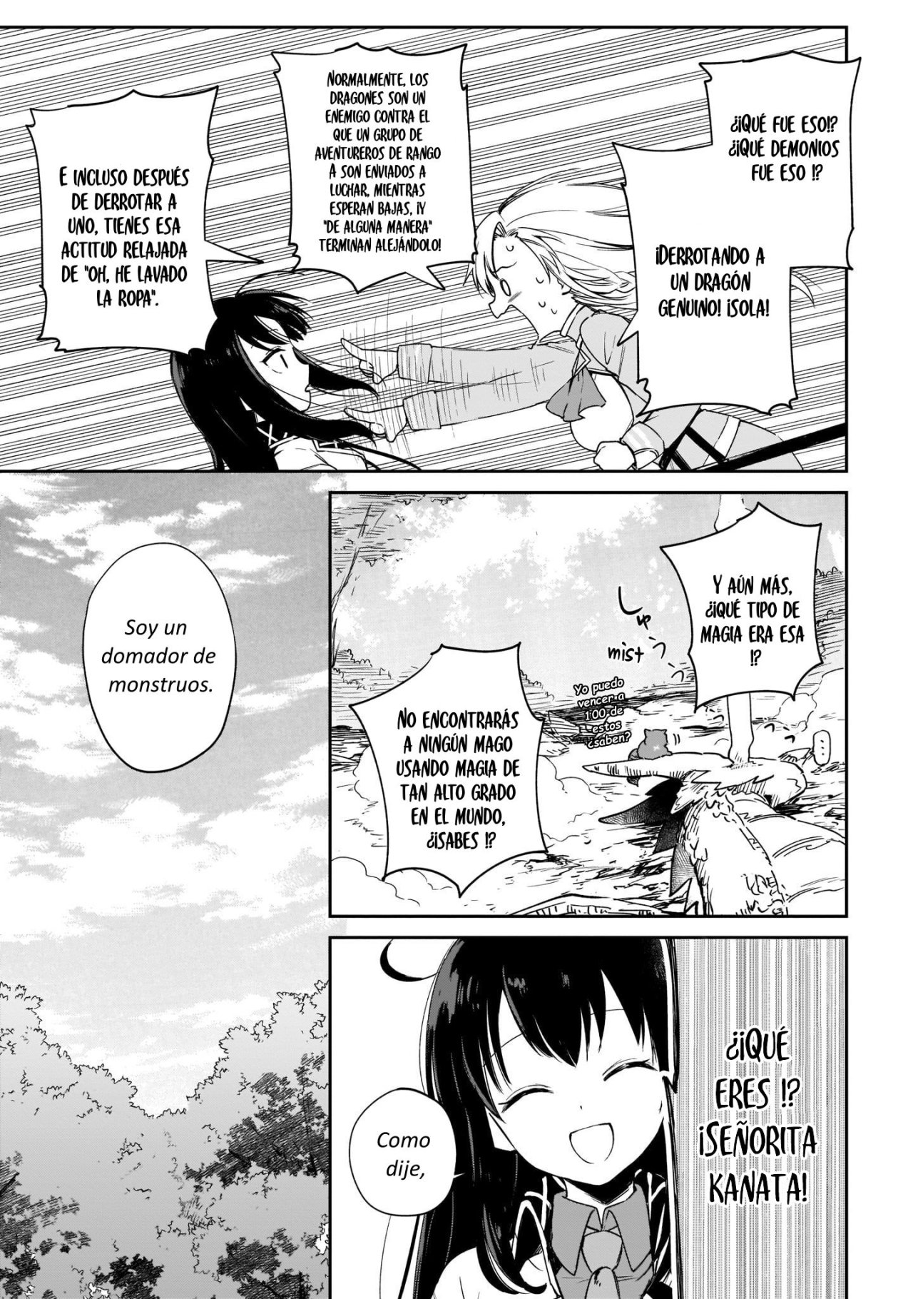 Read Saint No, Just a Passing Monster Tamer! ES Manga Online