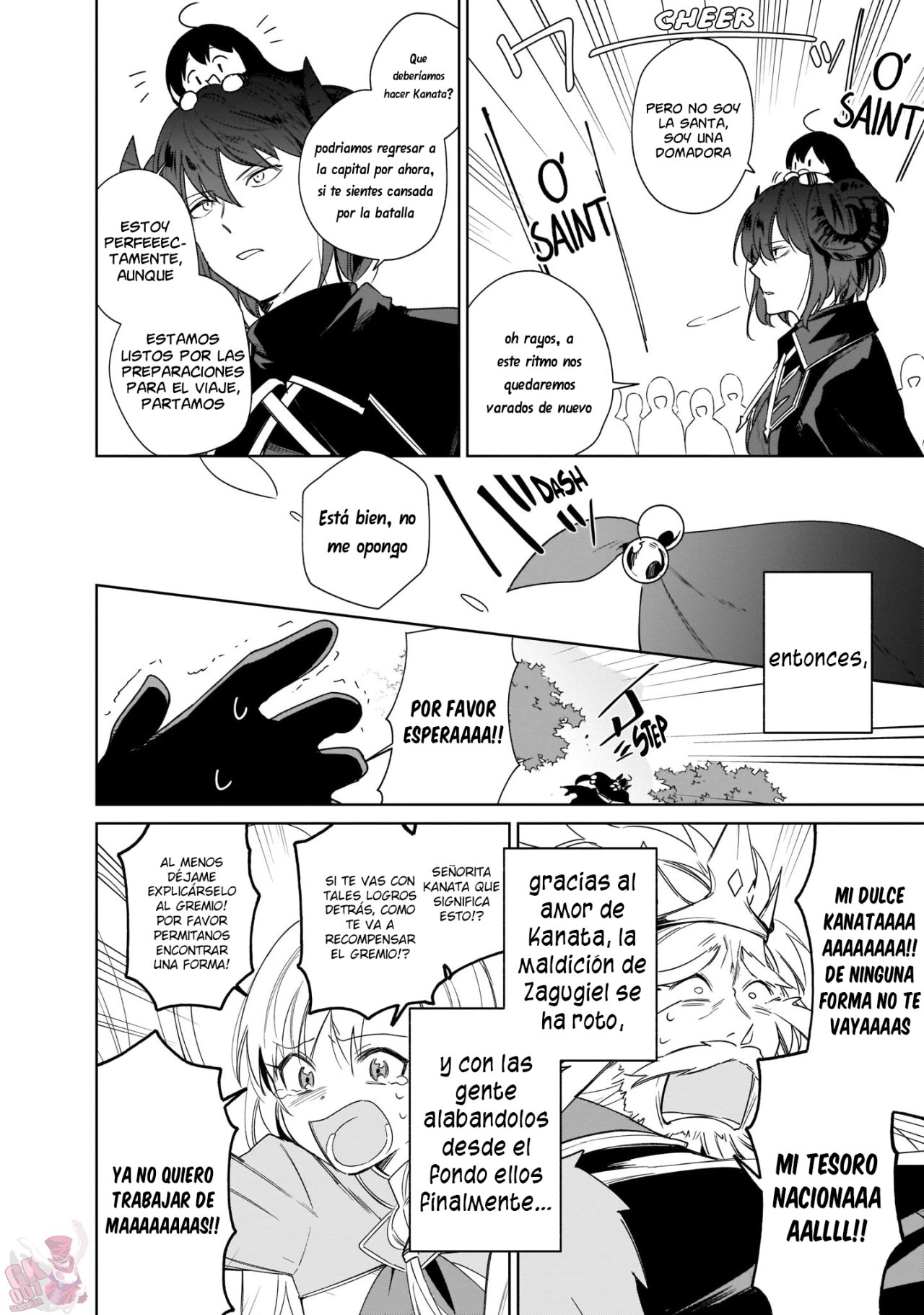 Read Saint No, Just a Passing Monster Tamer! ES Manga Online