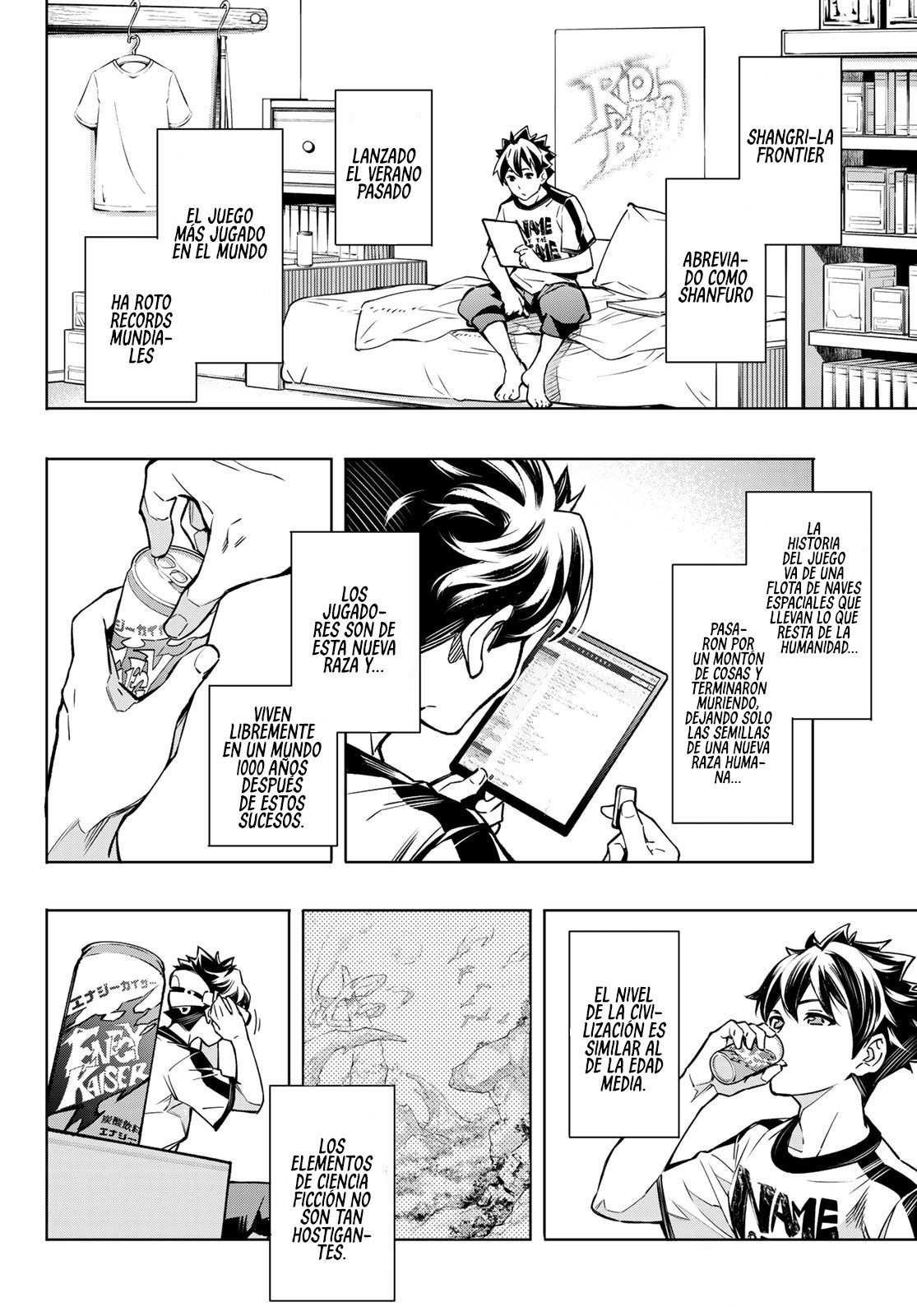 Read Shangri-La Frontier Shitty Games Hunter Challenges Godly Game ES Manga Online