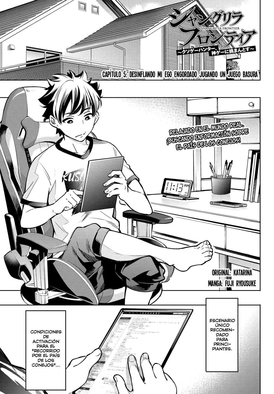 Read Shangri-La Frontier Shitty Games Hunter Challenges Godly Game ES Manga Online