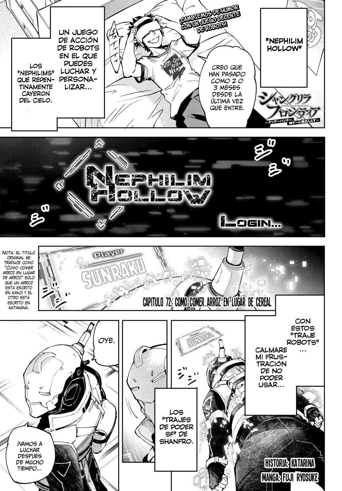 Read Shangri-La Frontier Shitty Games Hunter Challenges Godly Game ES Manga Online