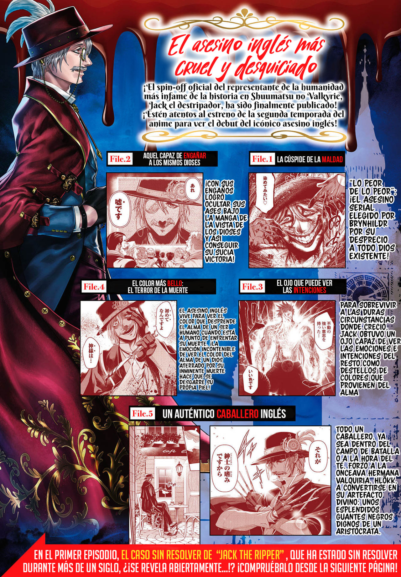 Read Shuumatsu no Valkyrie Los expedientes de Jack el Destripador ES Manga Online