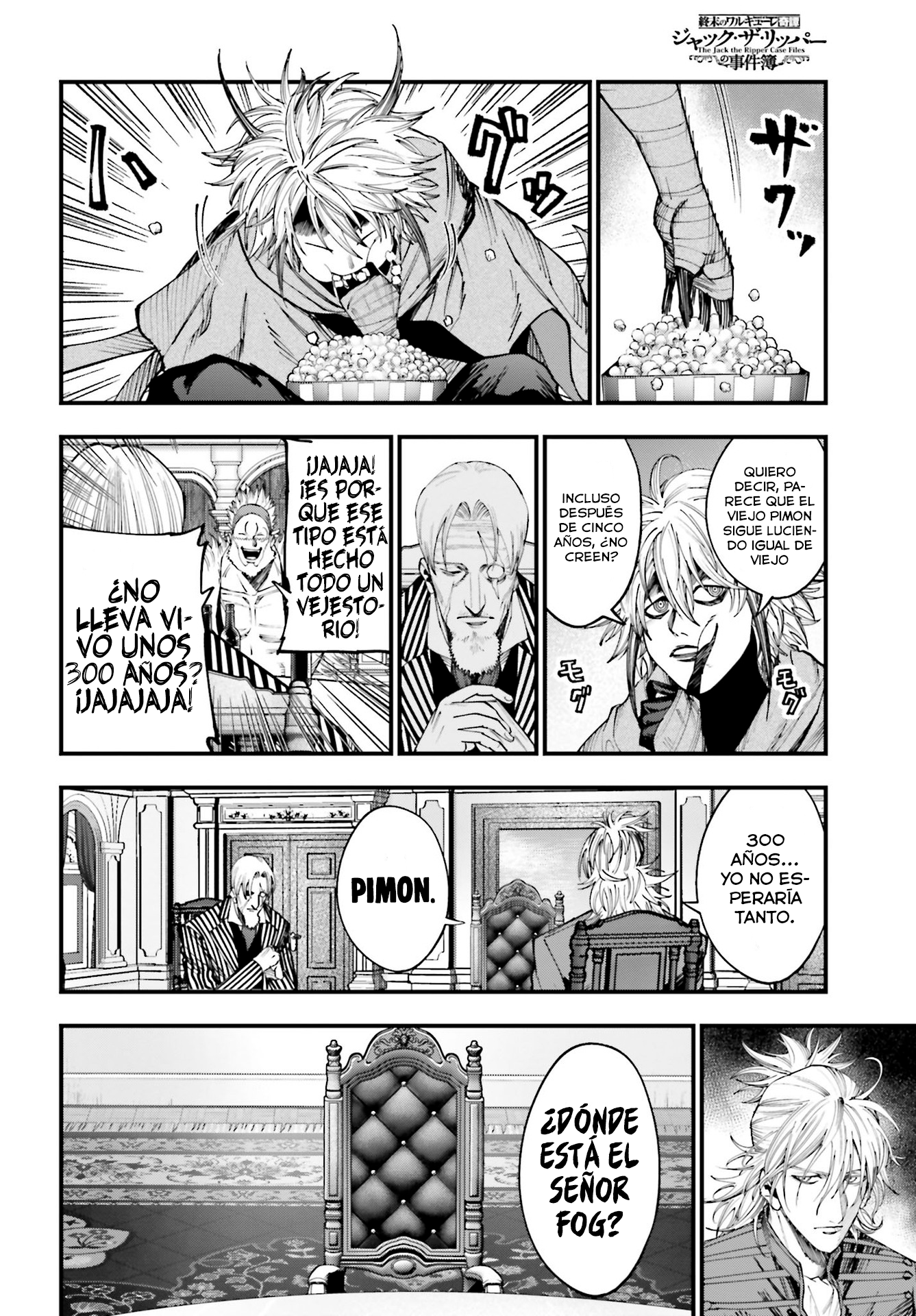 Read Shuumatsu no Valkyrie Los expedientes de Jack el Destripador ES Manga Online