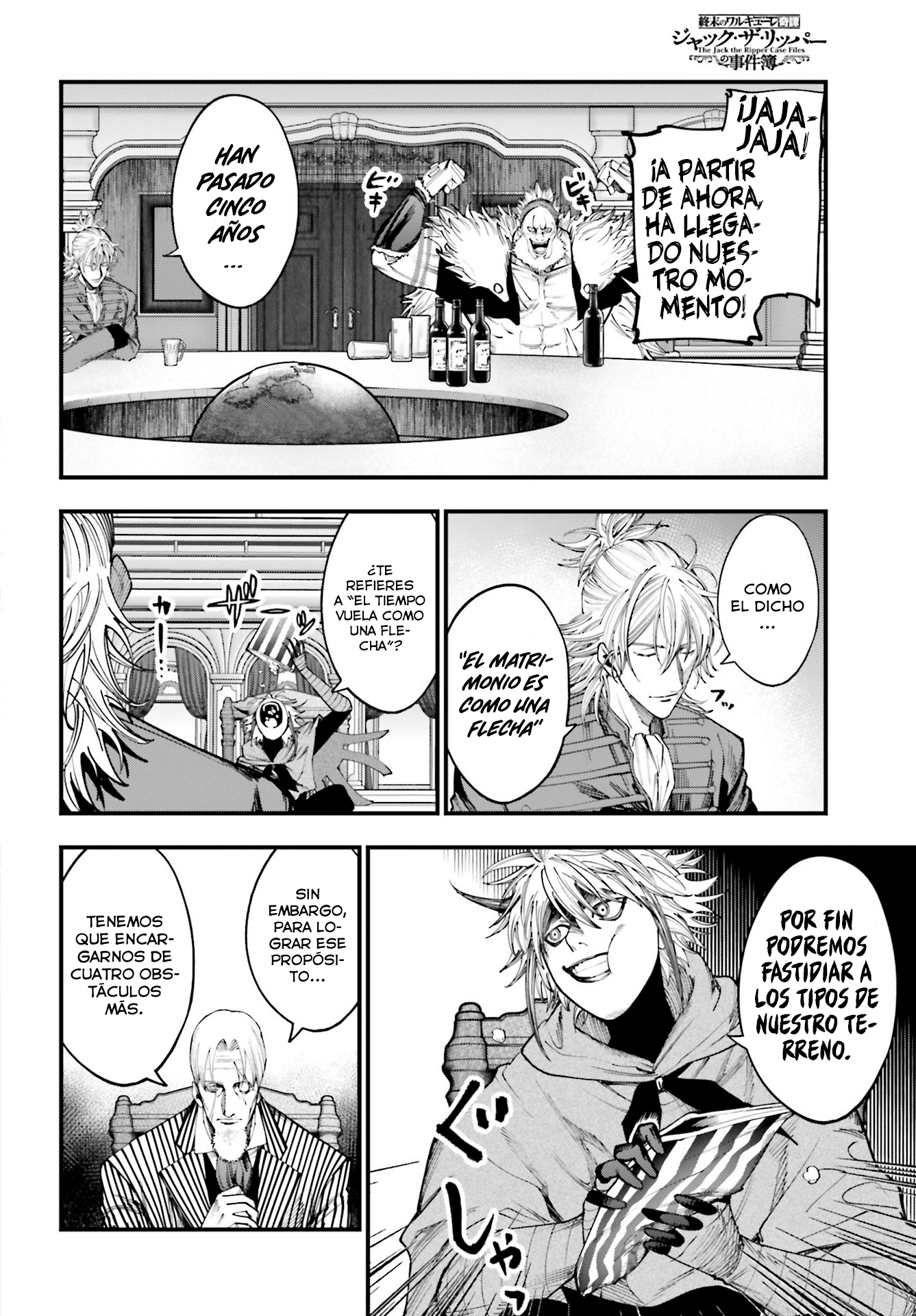 Read Shuumatsu no Valkyrie Los expedientes de Jack el Destripador ES Manga Online