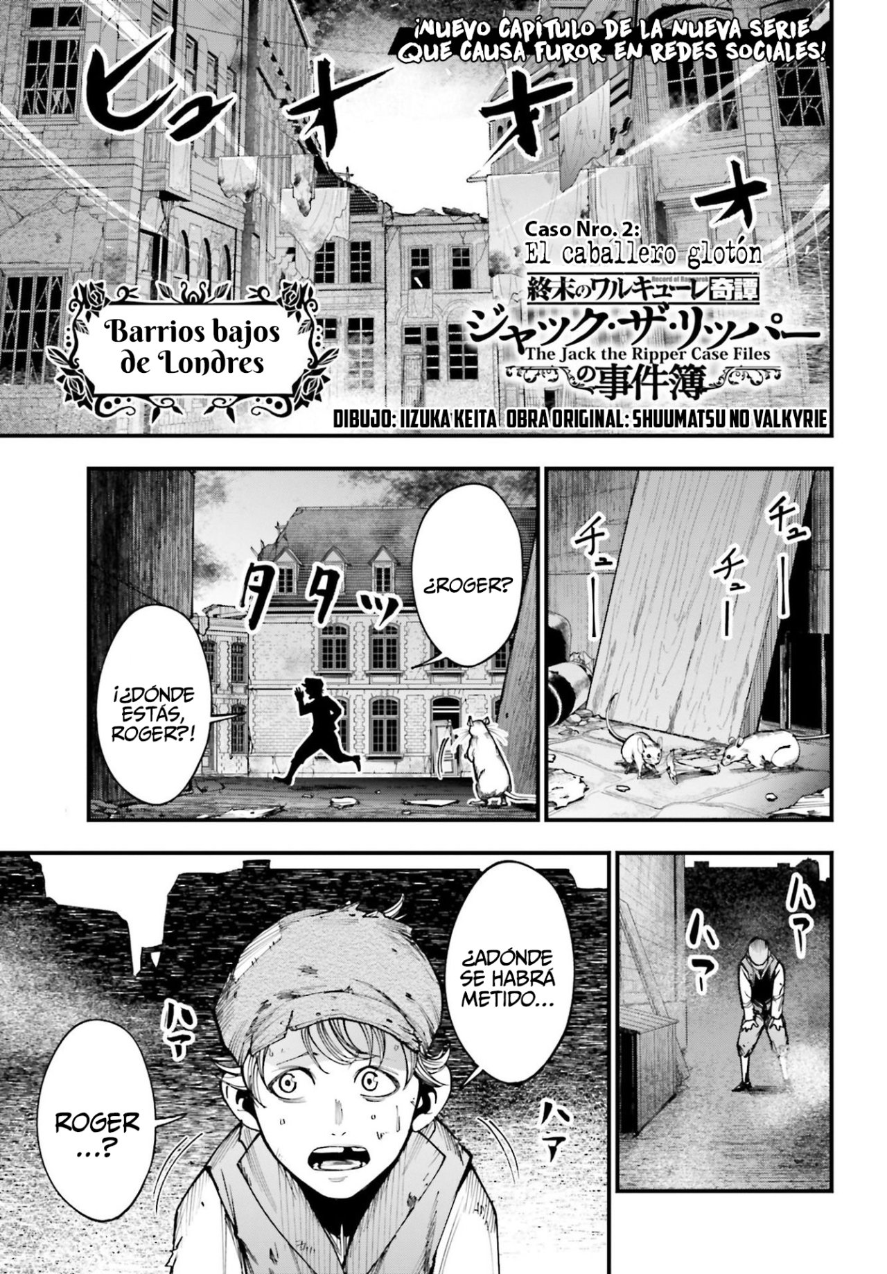 Read Shuumatsu no Valkyrie Los expedientes de Jack el Destripador ES Manga Online