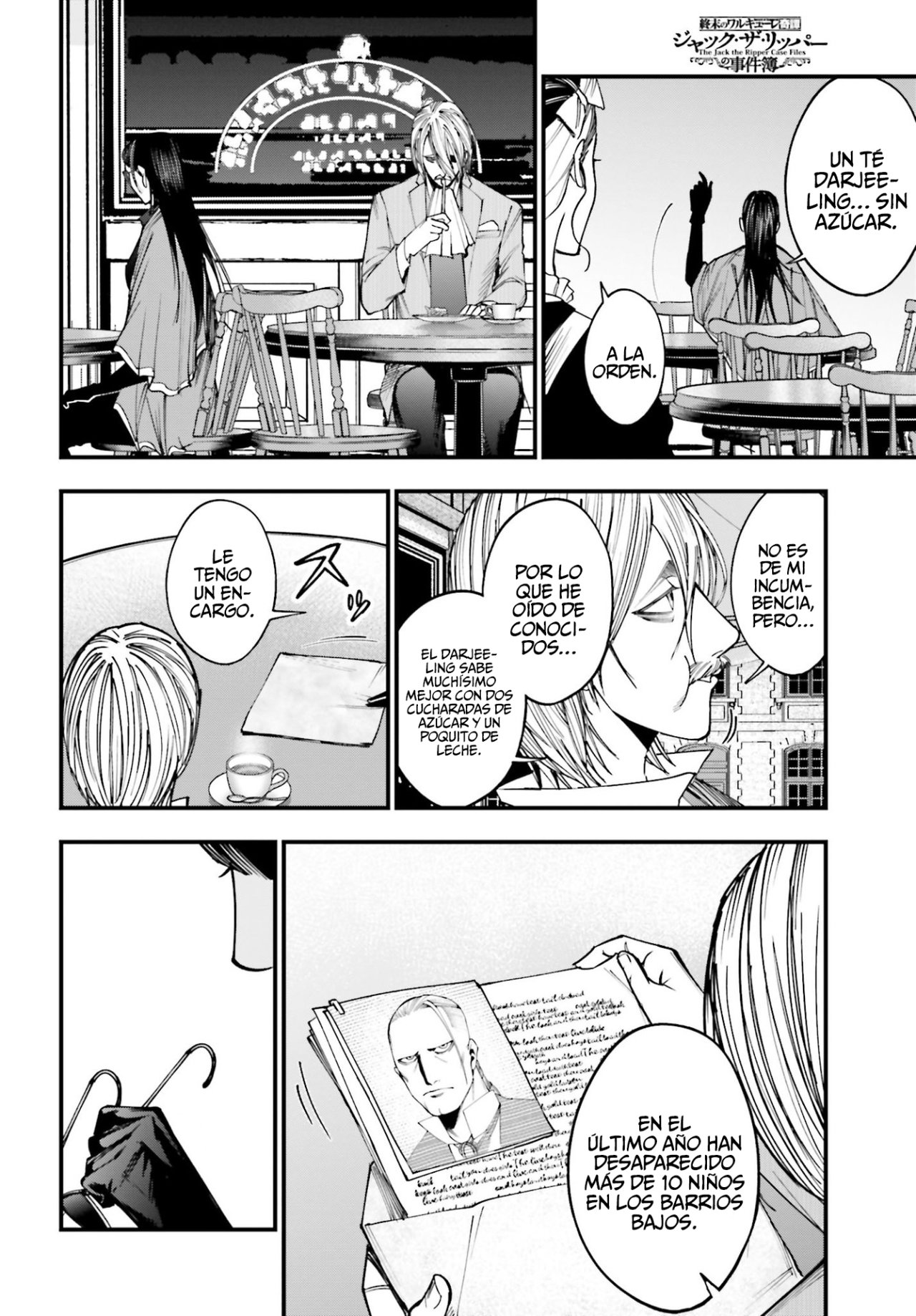 Read Shuumatsu no Valkyrie Los expedientes de Jack el Destripador ES Manga Online