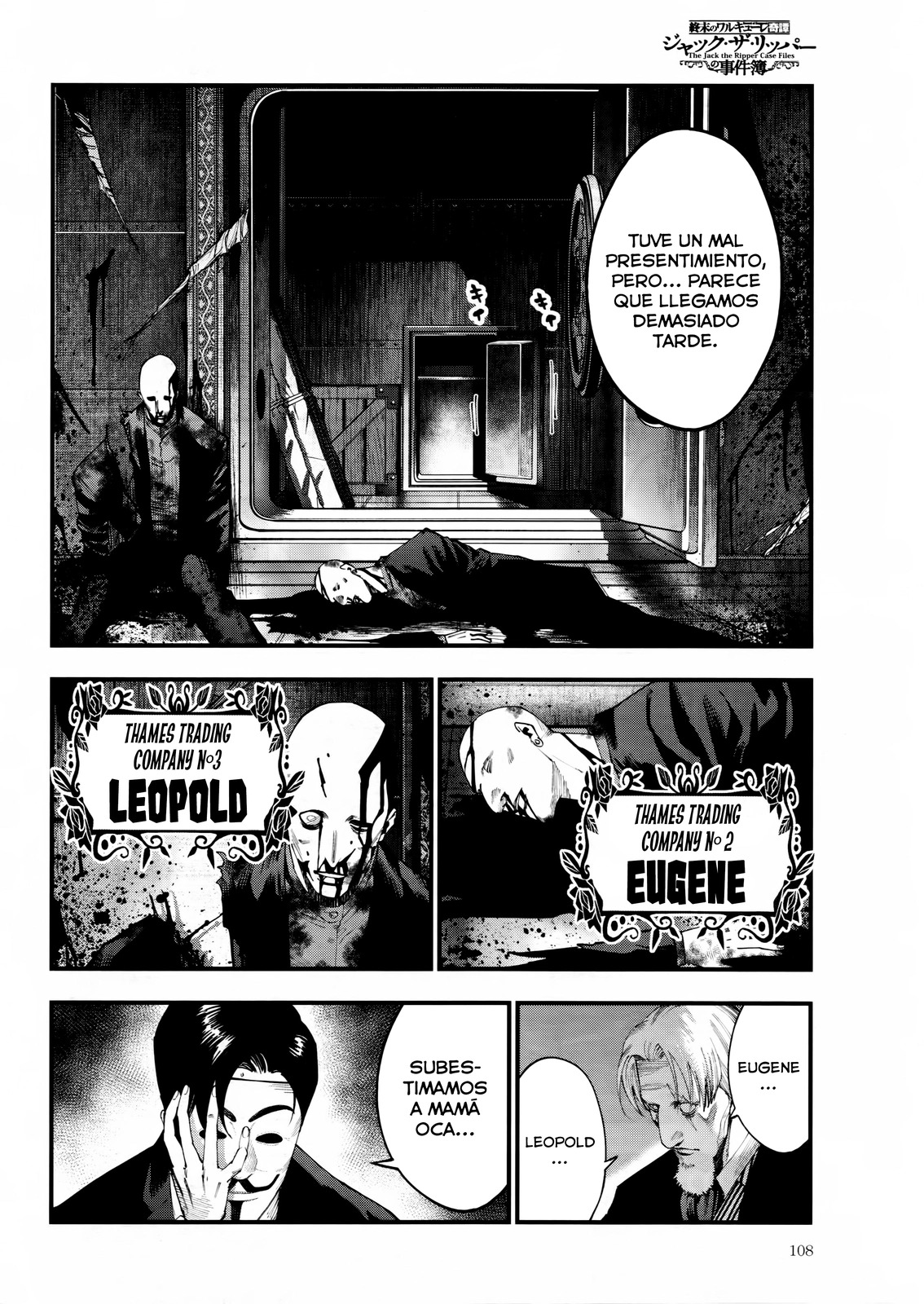 Read Shuumatsu no Valkyrie Los expedientes de Jack el Destripador ES Manga Online