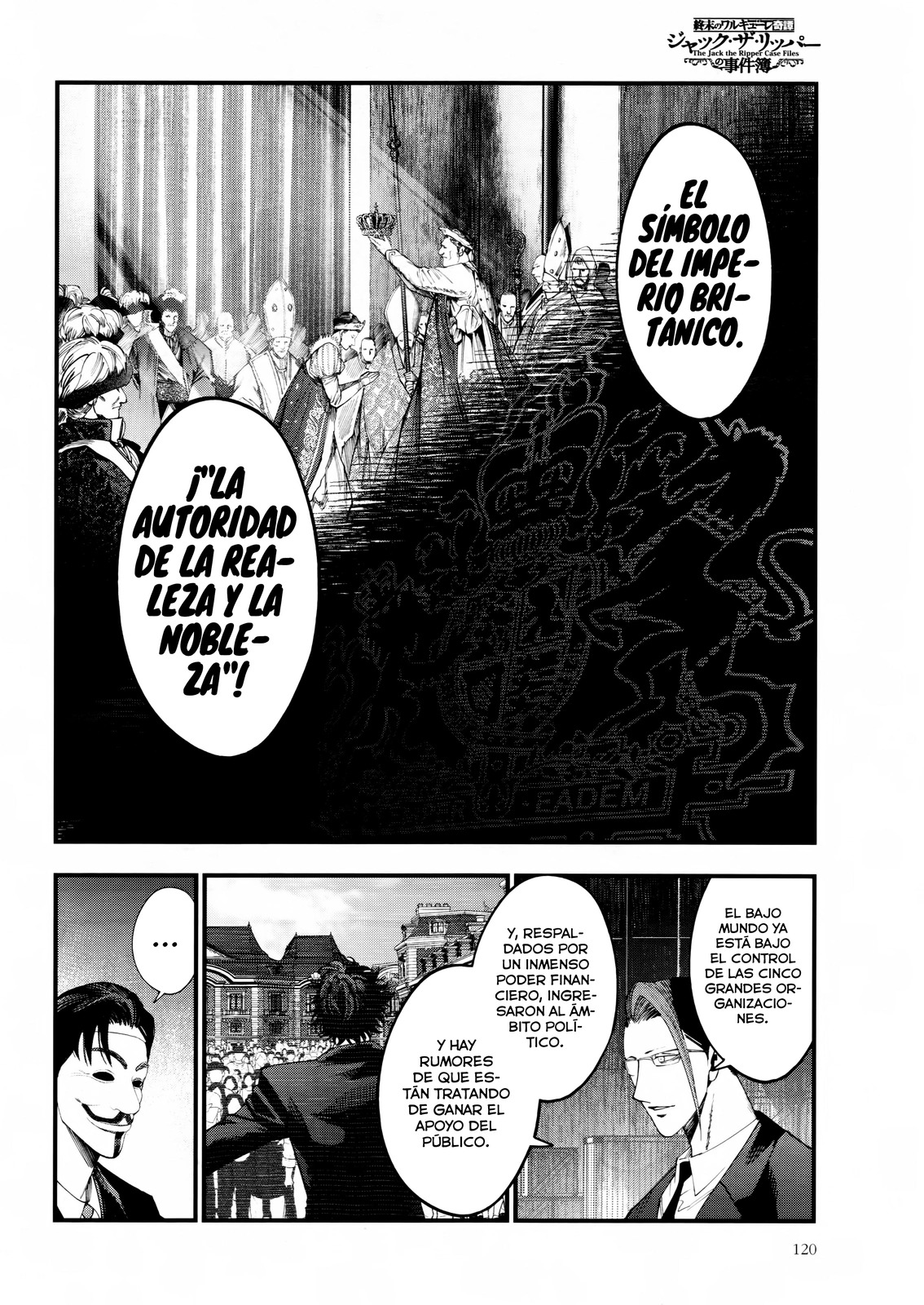 Read Shuumatsu no Valkyrie Los expedientes de Jack el Destripador ES Manga Online