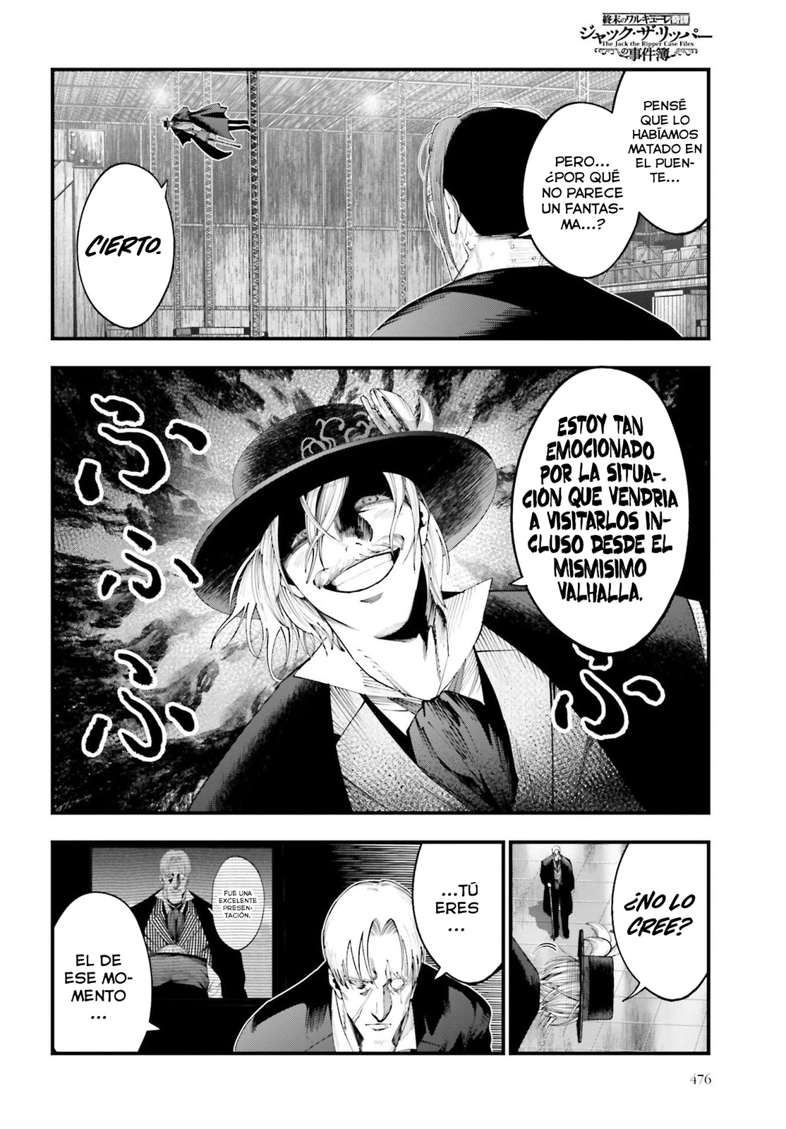 Read Shuumatsu no Valkyrie Los expedientes de Jack el Destripador ES Manga Online