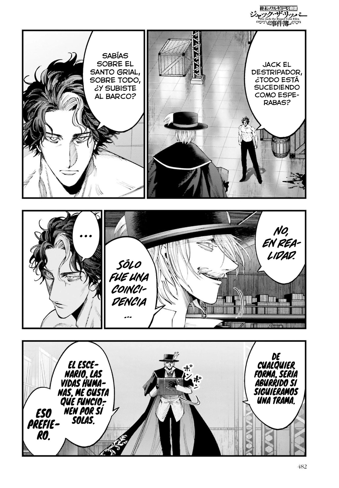 Read Shuumatsu no Valkyrie Los expedientes de Jack el Destripador ES Manga Online