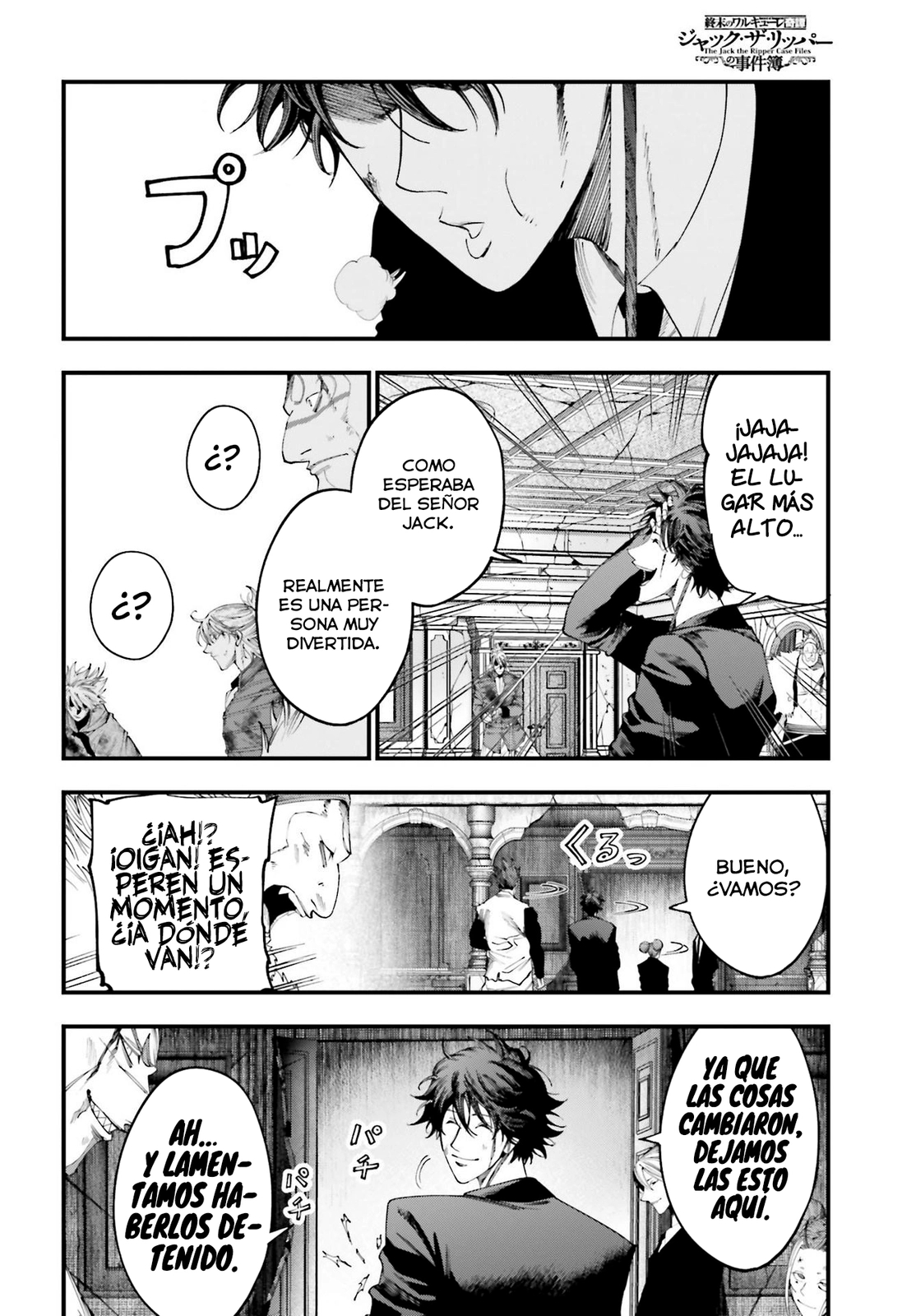 Read Shuumatsu no Valkyrie Los expedientes de Jack el Destripador ES Manga Online