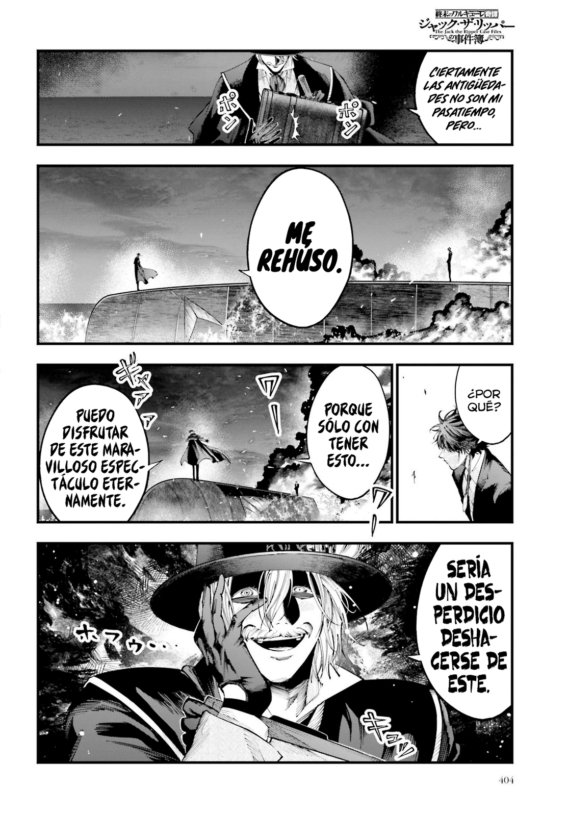 Read Shuumatsu no Valkyrie Los expedientes de Jack el Destripador ES Manga Online