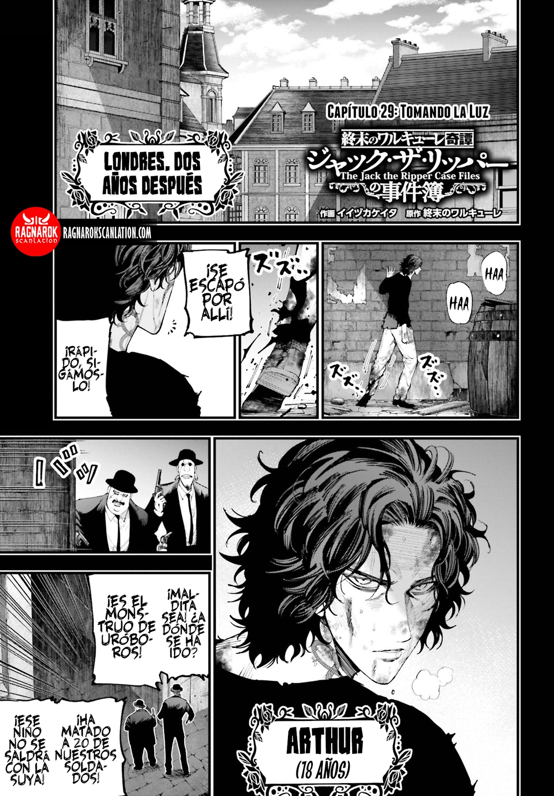 Read Shuumatsu no Valkyrie Los expedientes de Jack el Destripador ES Manga Online