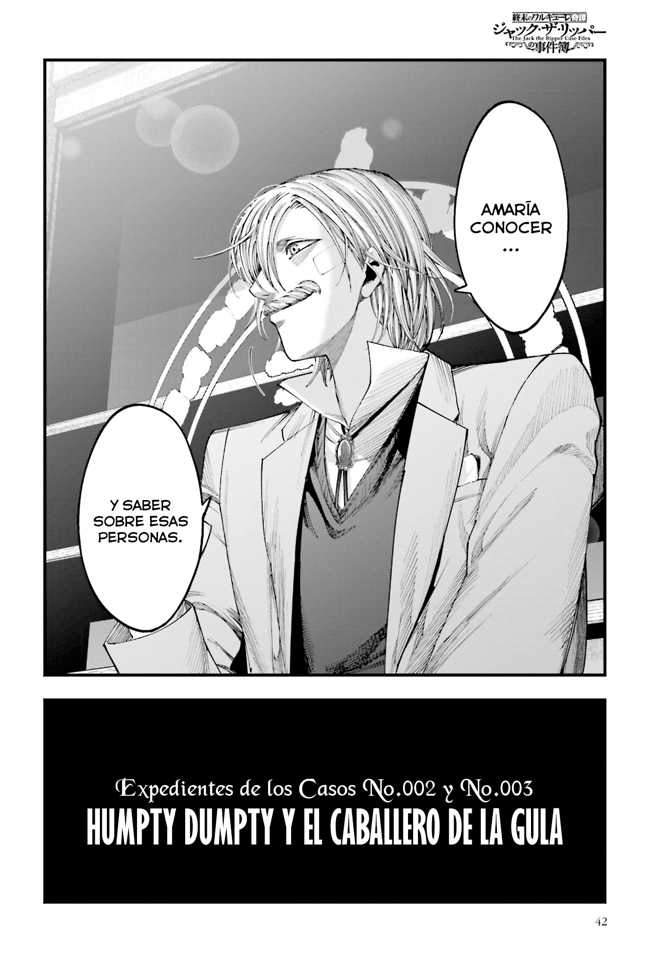 Read Shuumatsu no Valkyrie Los expedientes de Jack el Destripador ES Manga Online