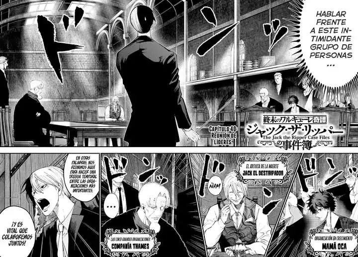 Read Shuumatsu no Valkyrie Los expedientes de Jack el Destripador ES Manga Online