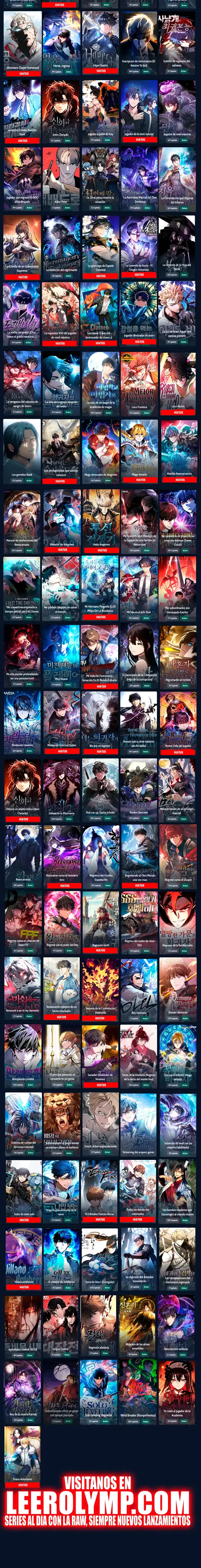 Read Solo Leveling Ragnarok ES Manga Online