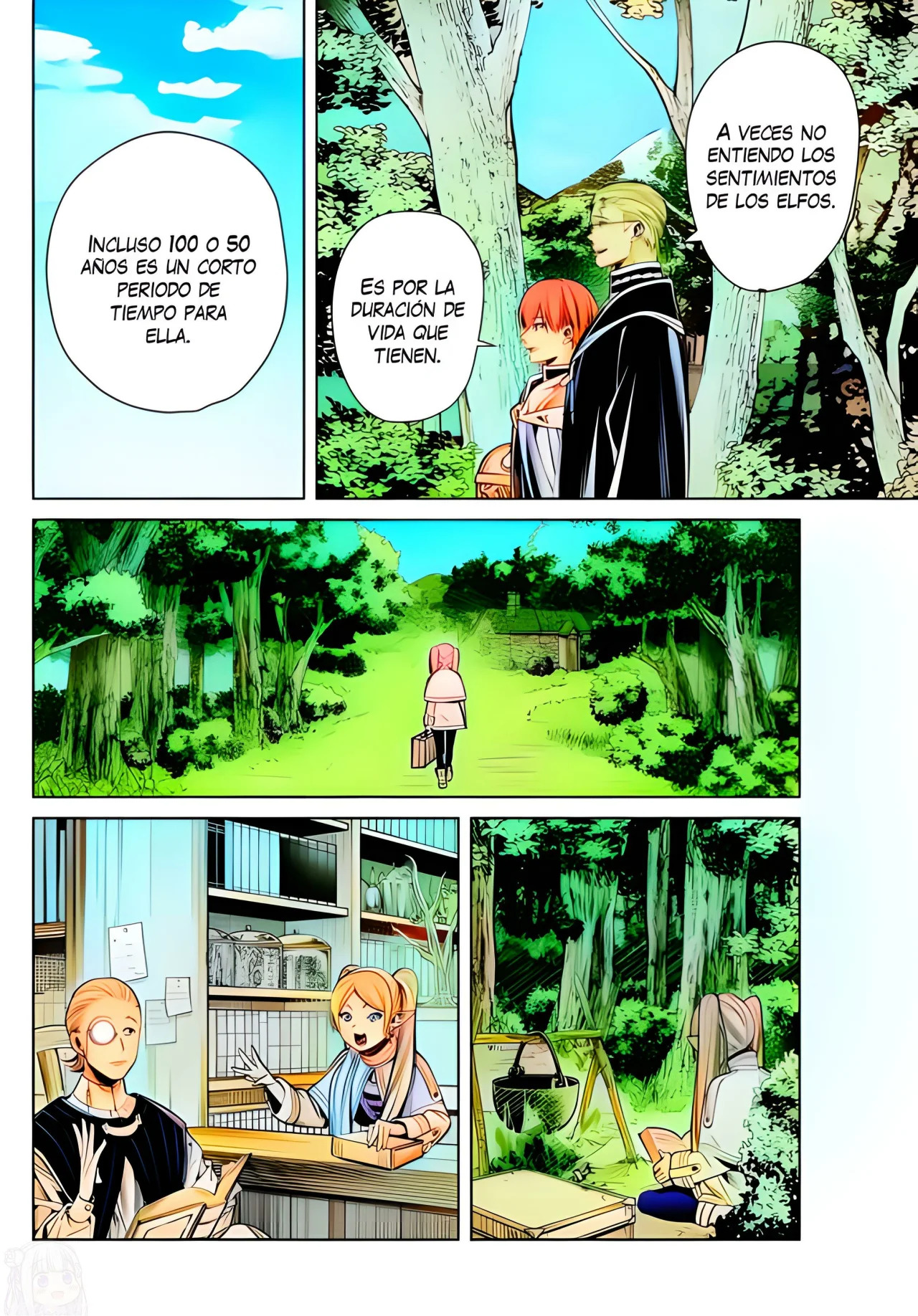 Read Sousou no Frieren (Color) ES Manga Online