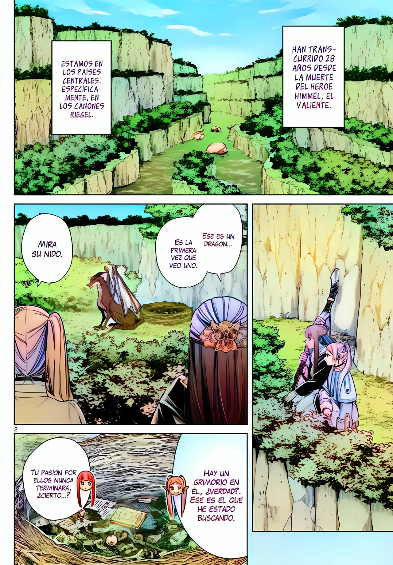 Read Sousou no Frieren (Color) ES Manga Online