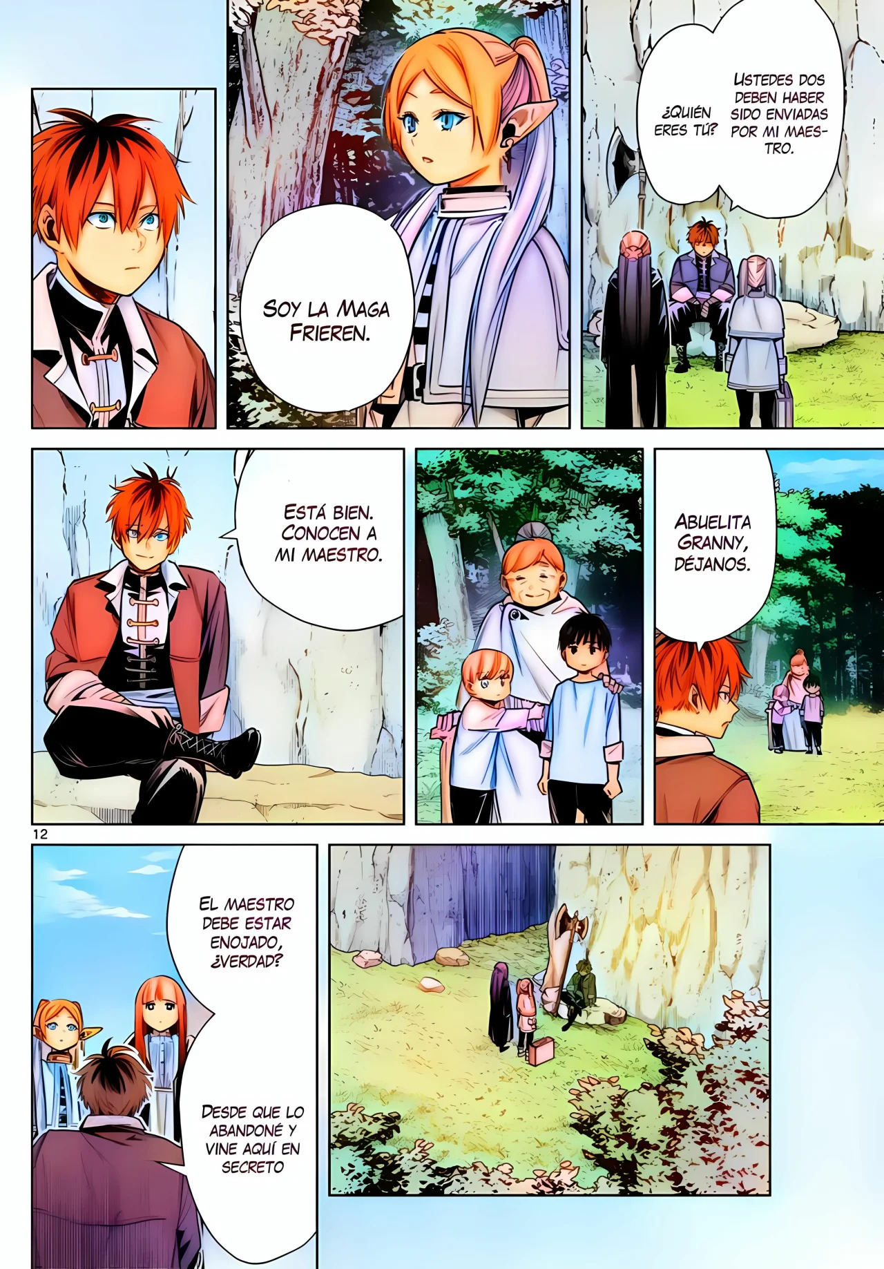 Read Sousou no Frieren (Color) ES Manga Online