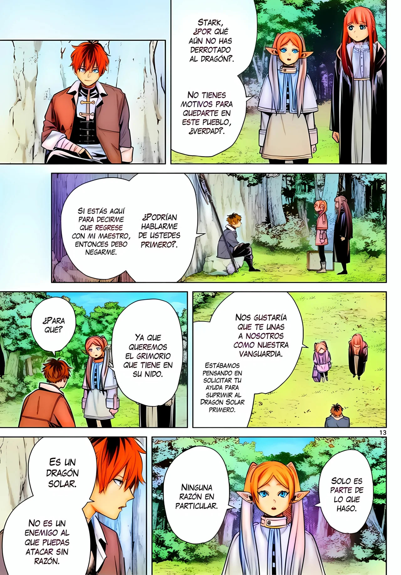 Read Sousou no Frieren (Color) ES Manga Online