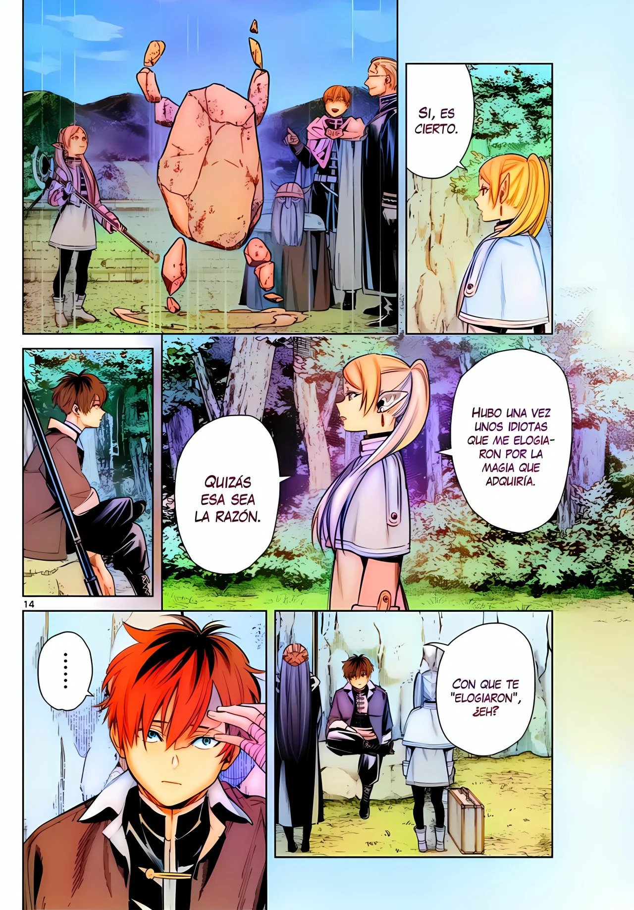 Read Sousou no Frieren (Color) ES Manga Online