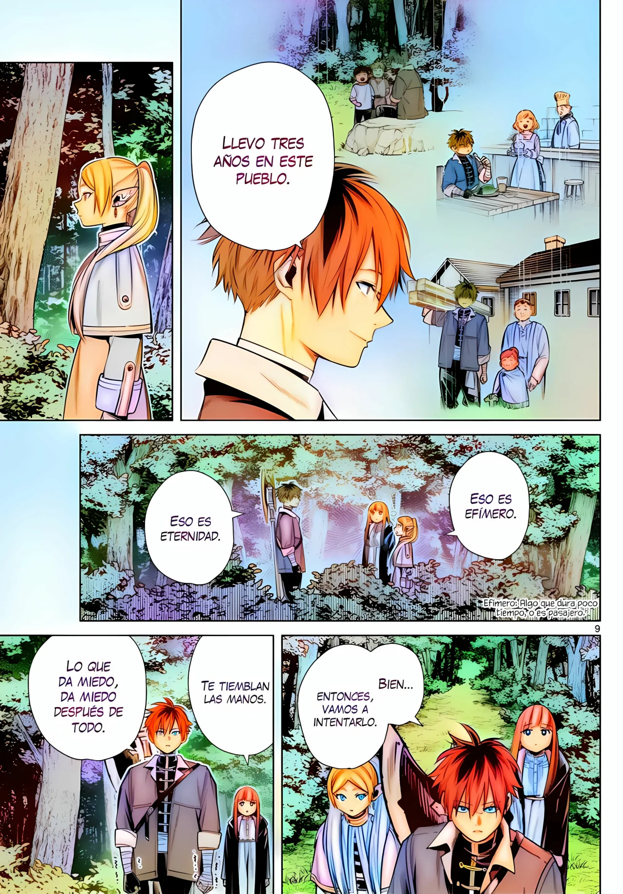 Read Sousou no Frieren (Color) ES Manga Online