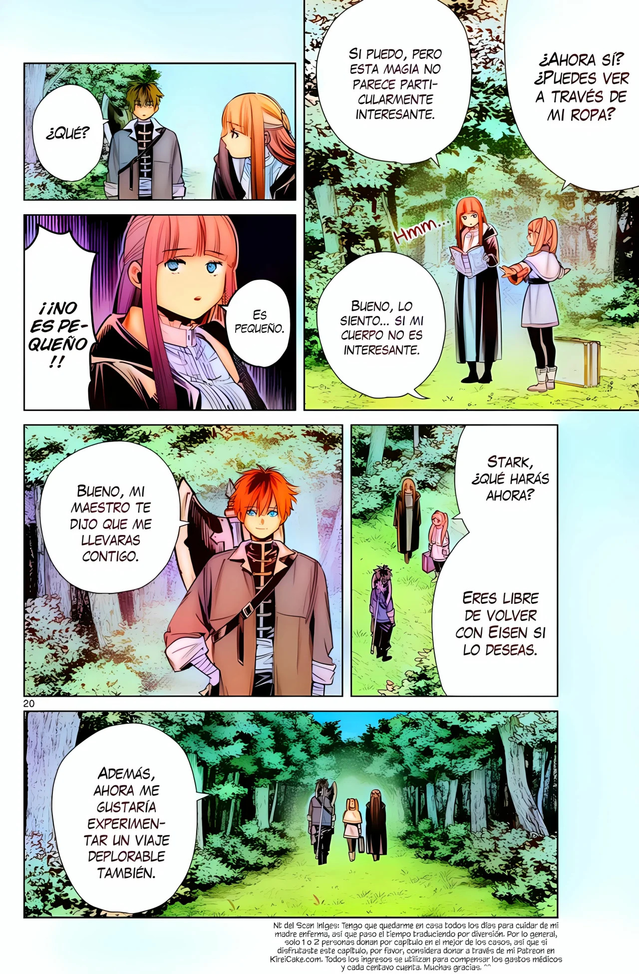 Read Sousou no Frieren (Color) ES Manga Online