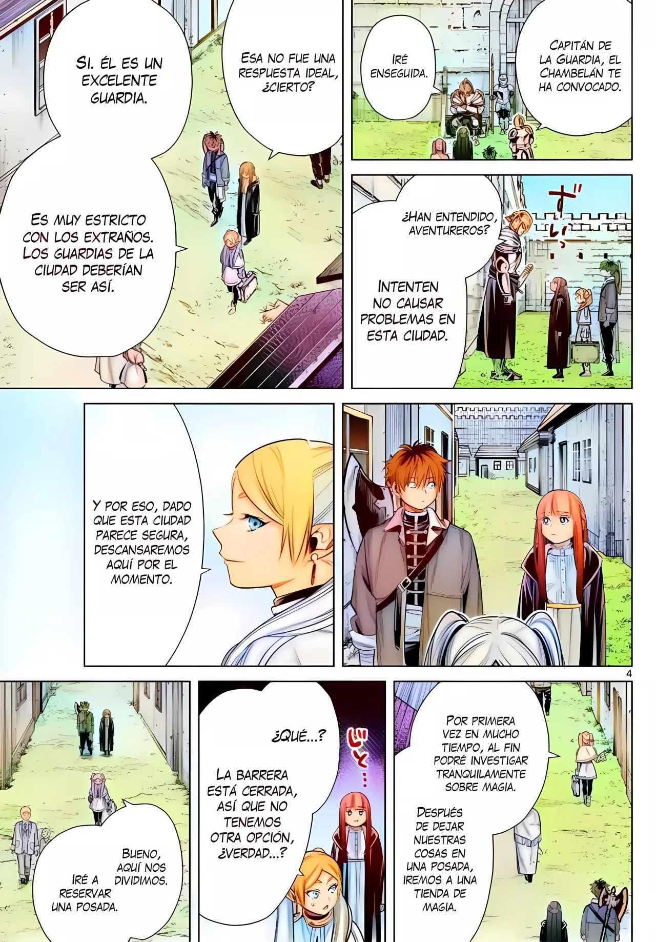 Read Sousou no Frieren (Color) ES Manga Online