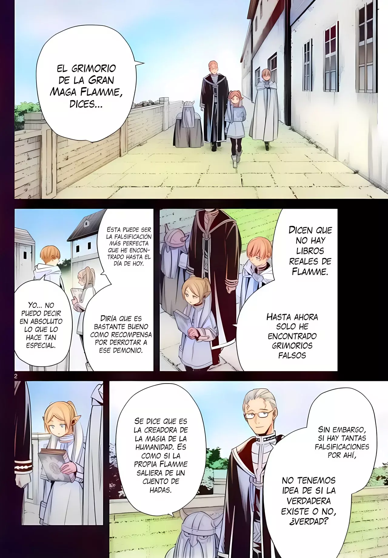 Read Sousou no Frieren (Color) ES Manga Online