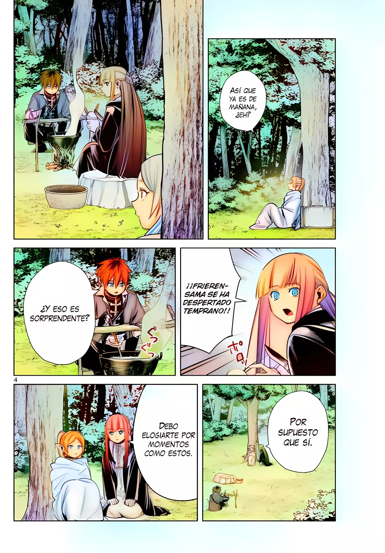 Read Sousou no Frieren (Color) ES Manga Online