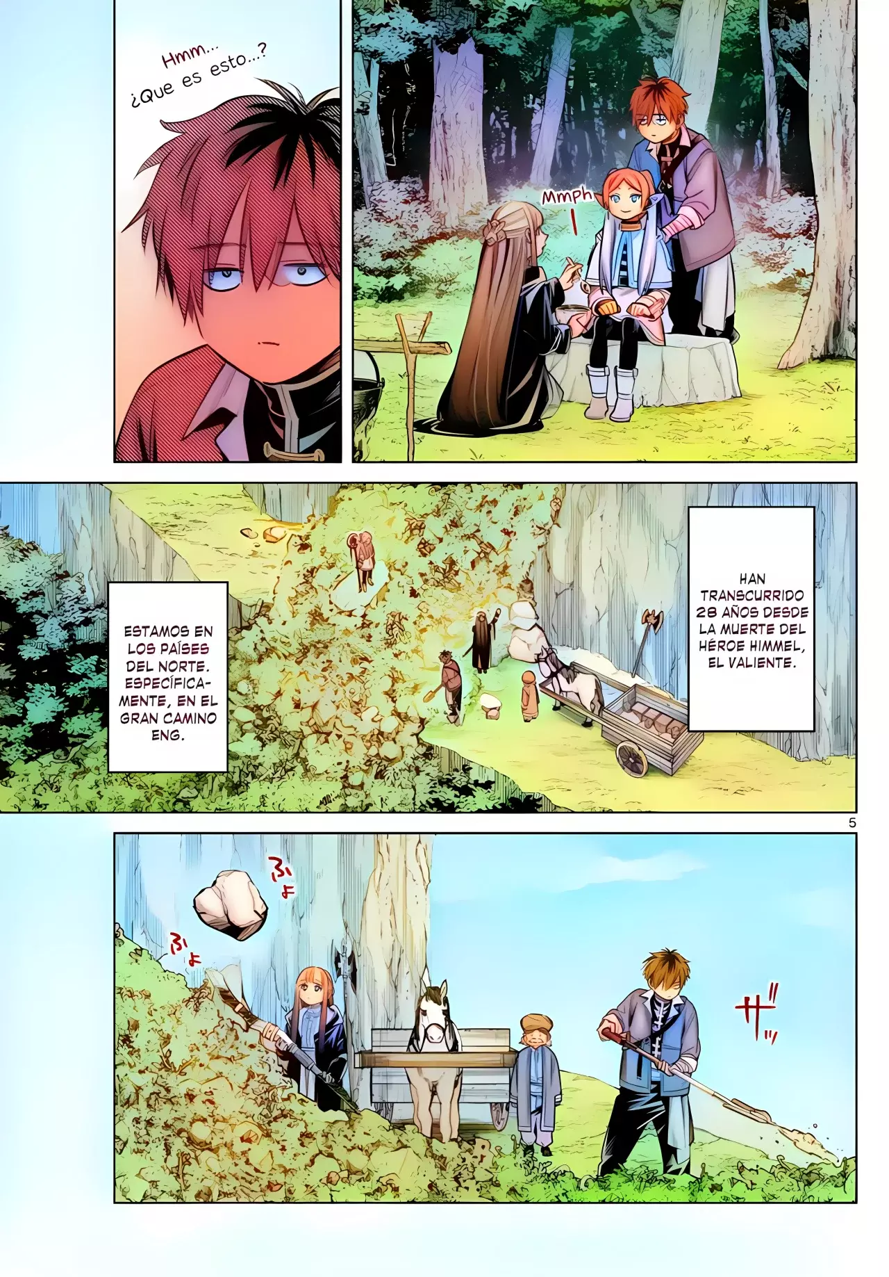 Read Sousou no Frieren (Color) ES Manga Online