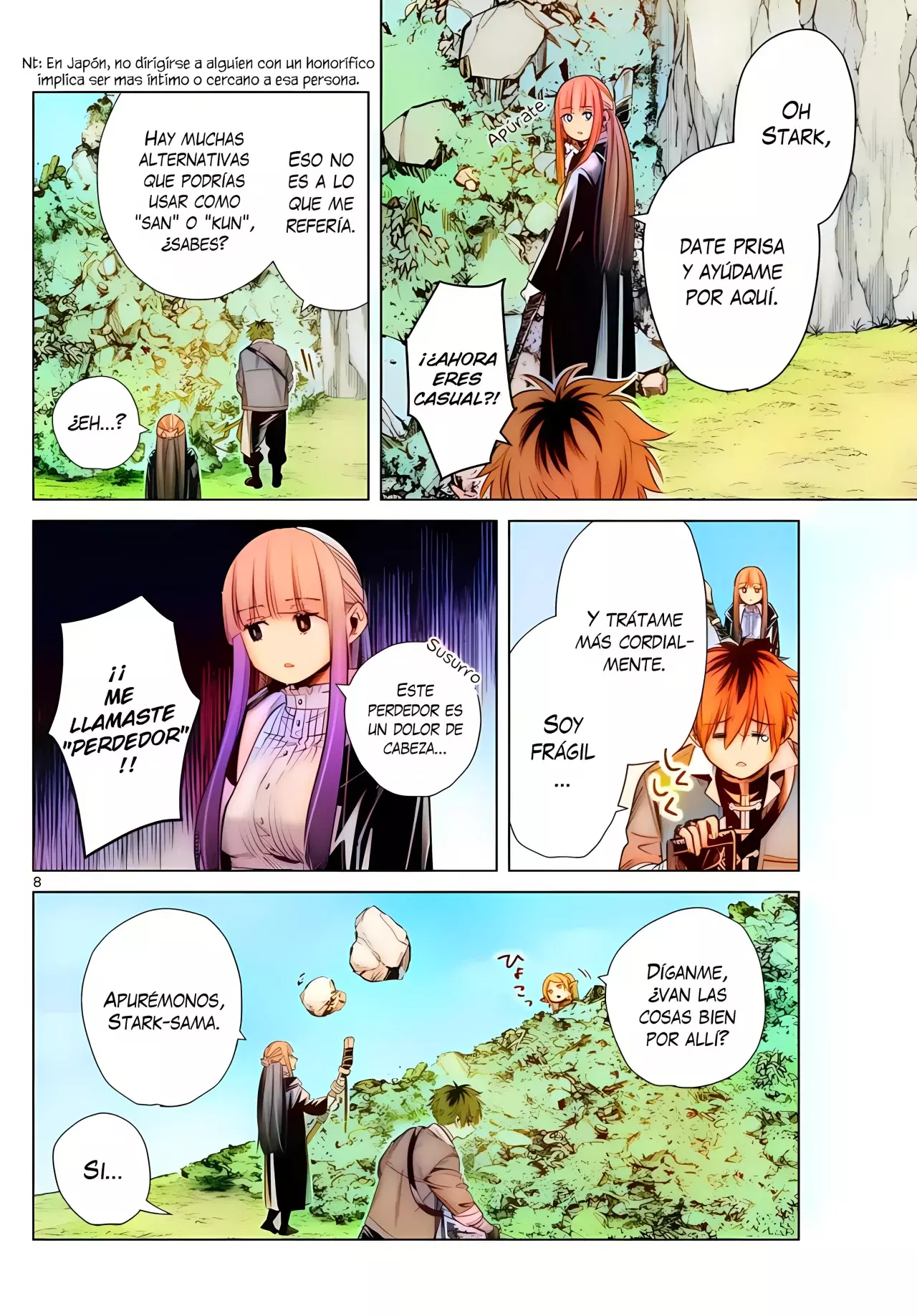Read Sousou no Frieren (Color) ES Manga Online