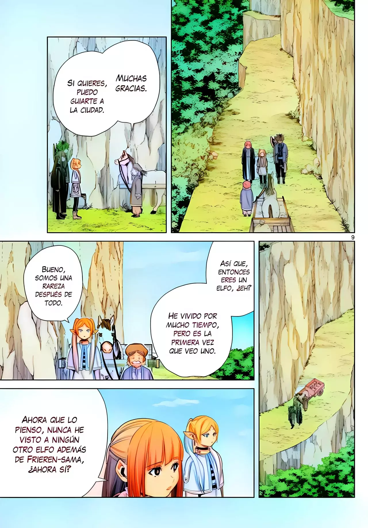 Read Sousou no Frieren (Color) ES Manga Online