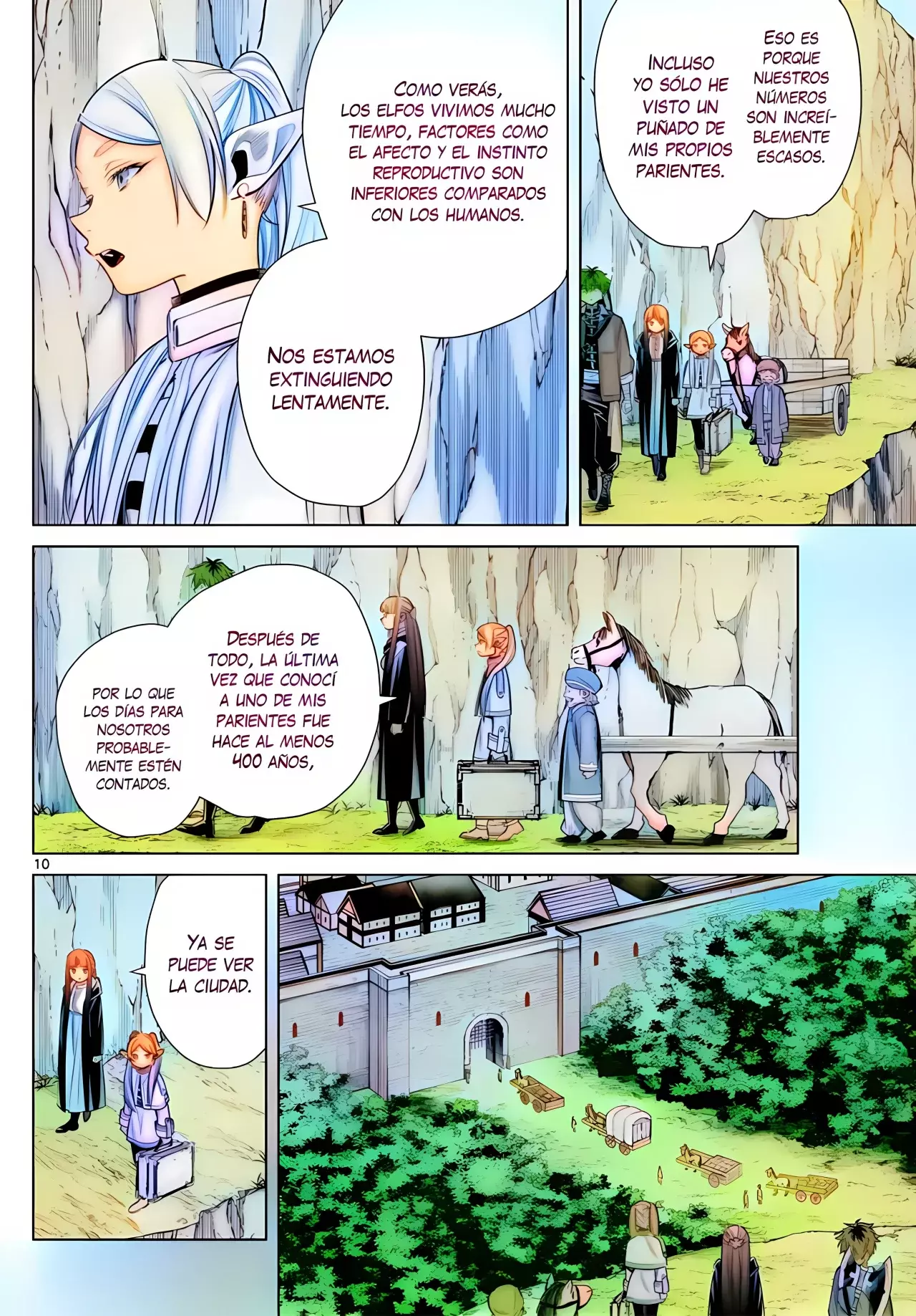Read Sousou no Frieren (Color) ES Manga Online