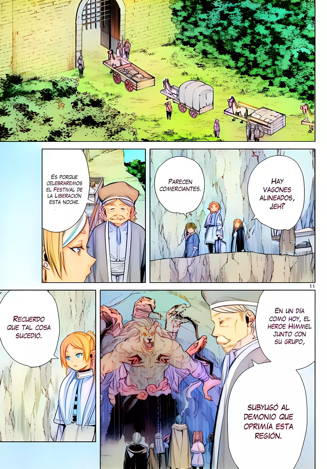 Read Sousou no Frieren (Color) ES Manga Online