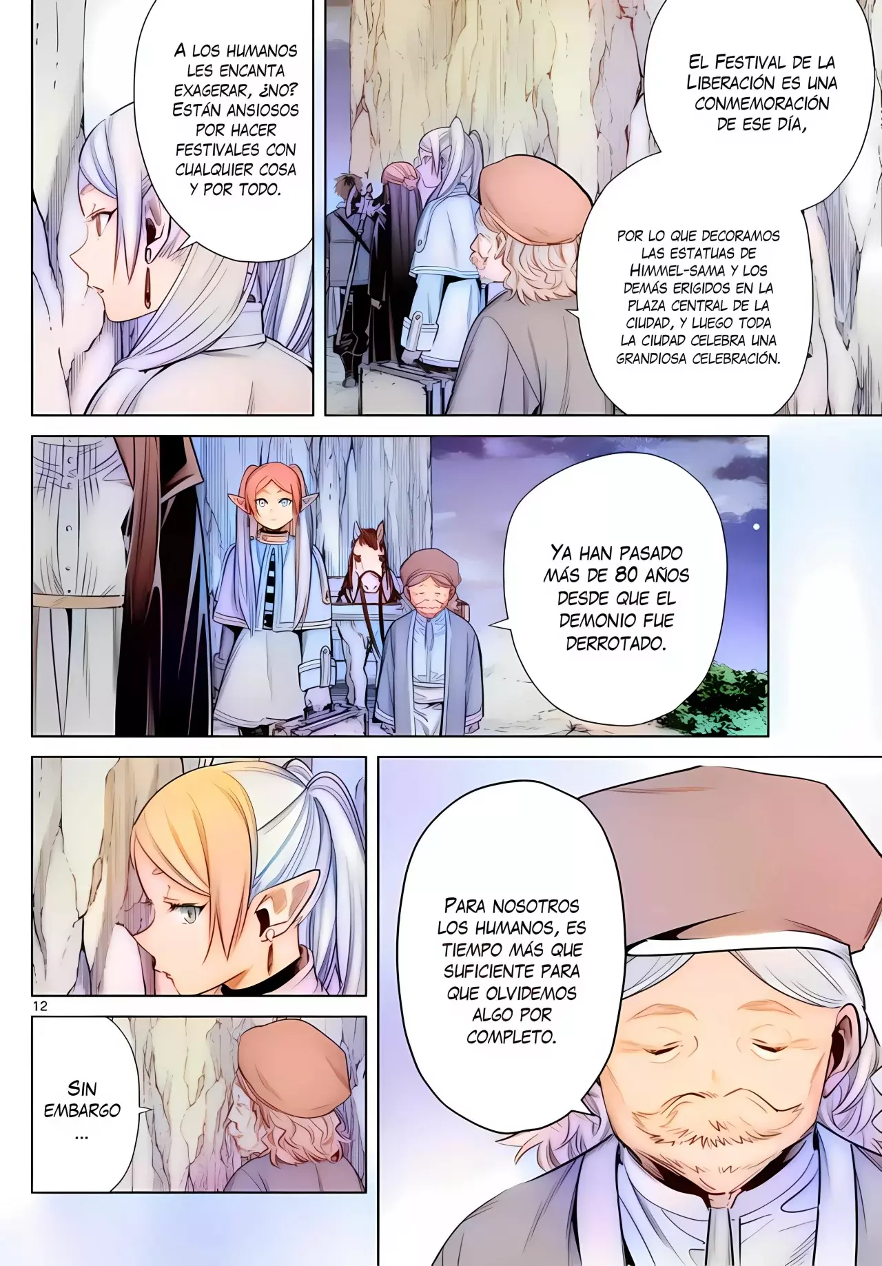 Read Sousou no Frieren (Color) ES Manga Online