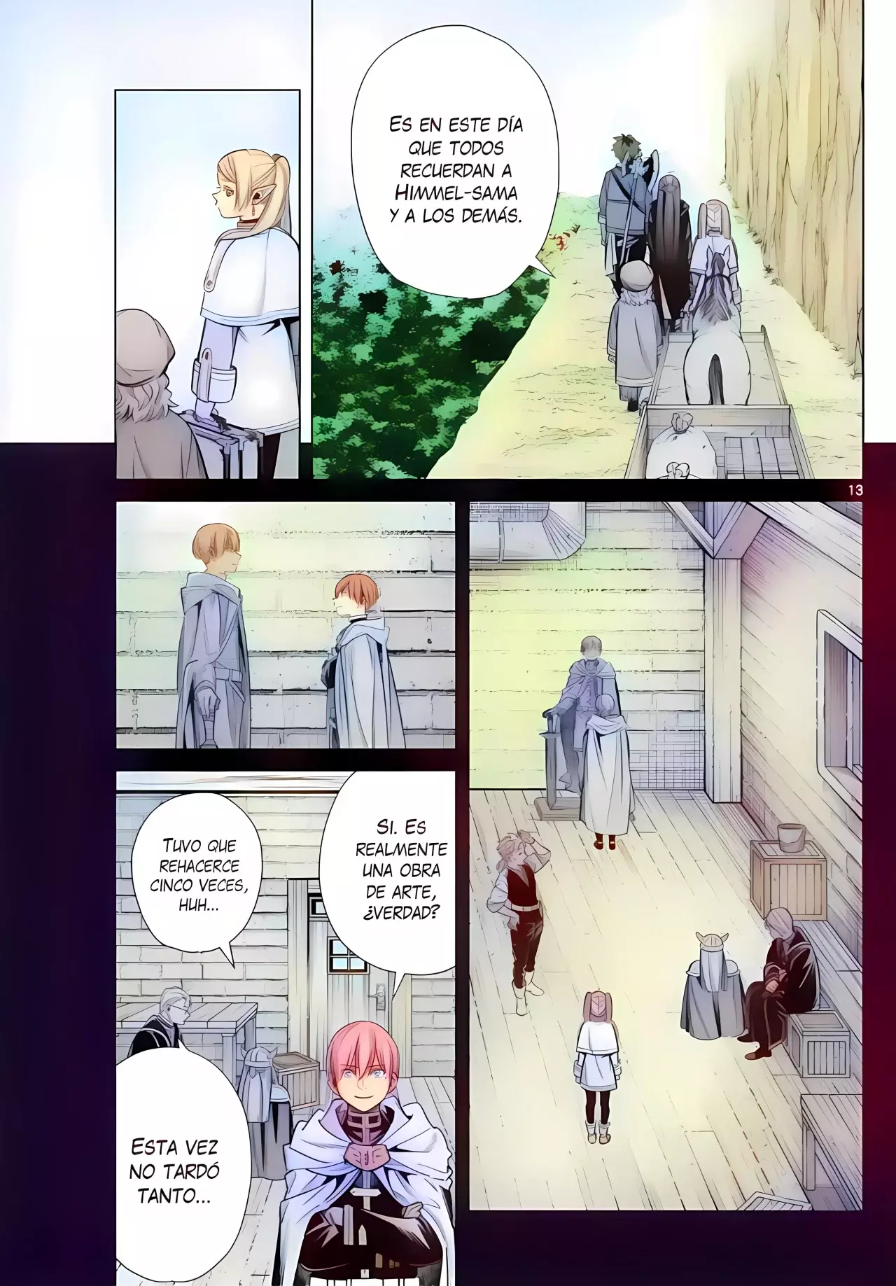 Read Sousou no Frieren (Color) ES Manga Online
