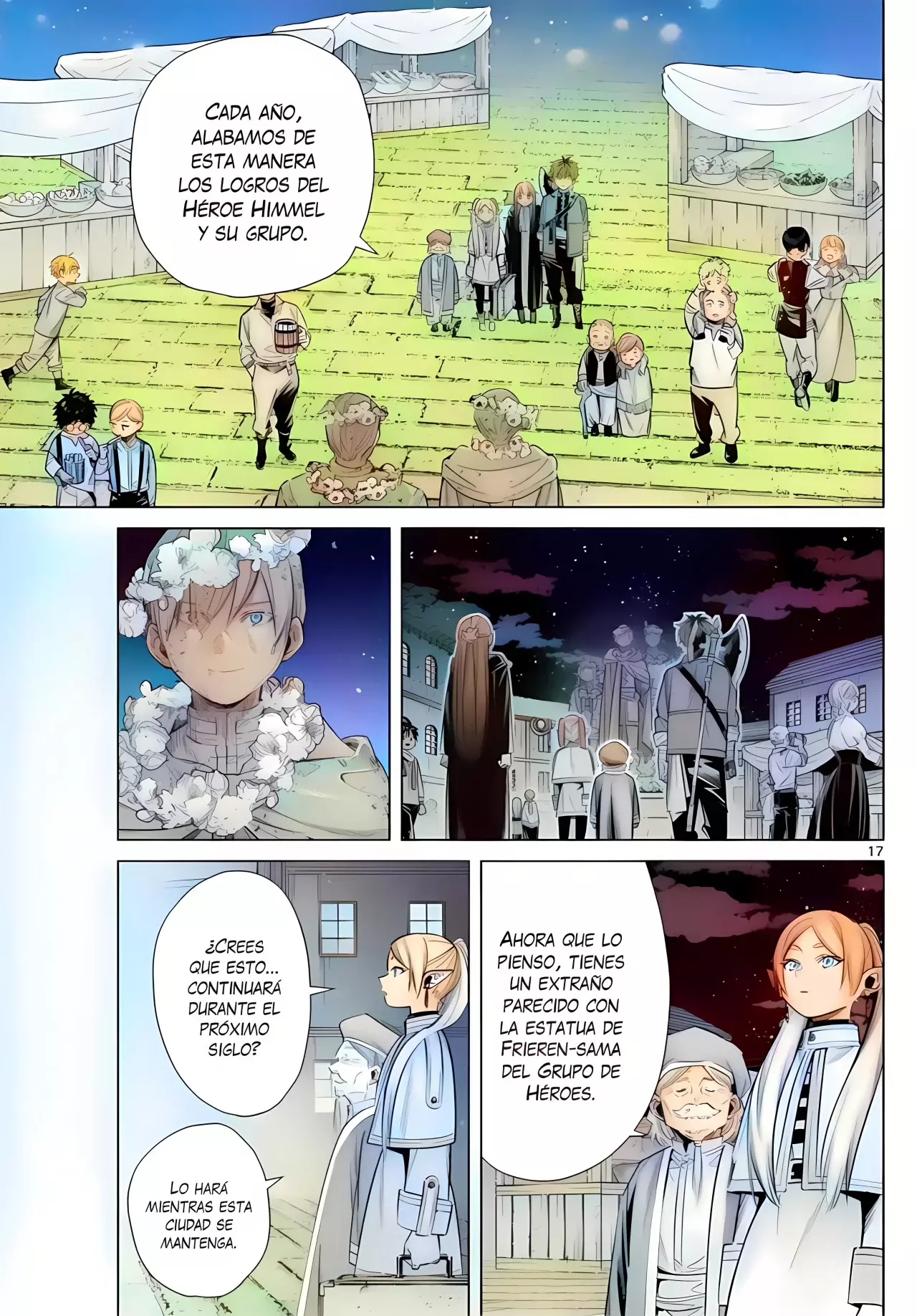 Read Sousou no Frieren (Color) ES Manga Online