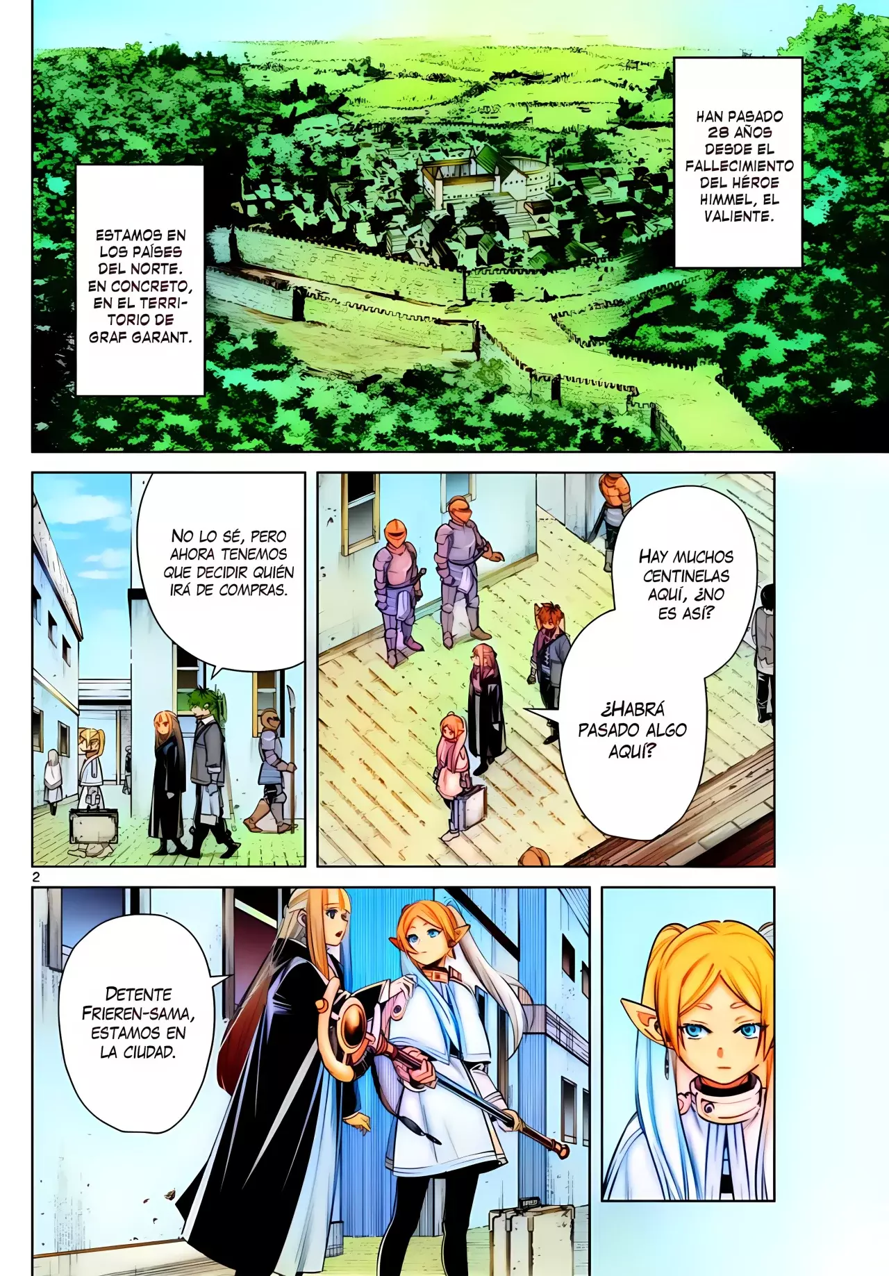 Read Sousou no Frieren (Color) ES Manga Online