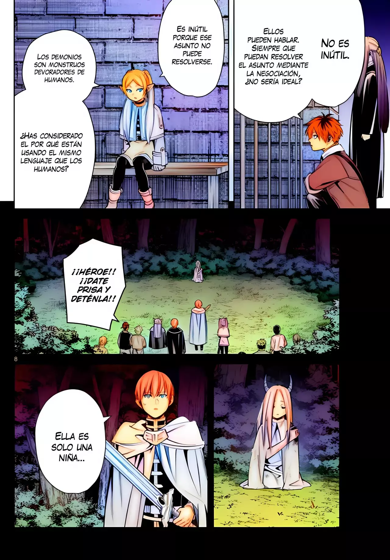 Read Sousou no Frieren (Color) ES Manga Online