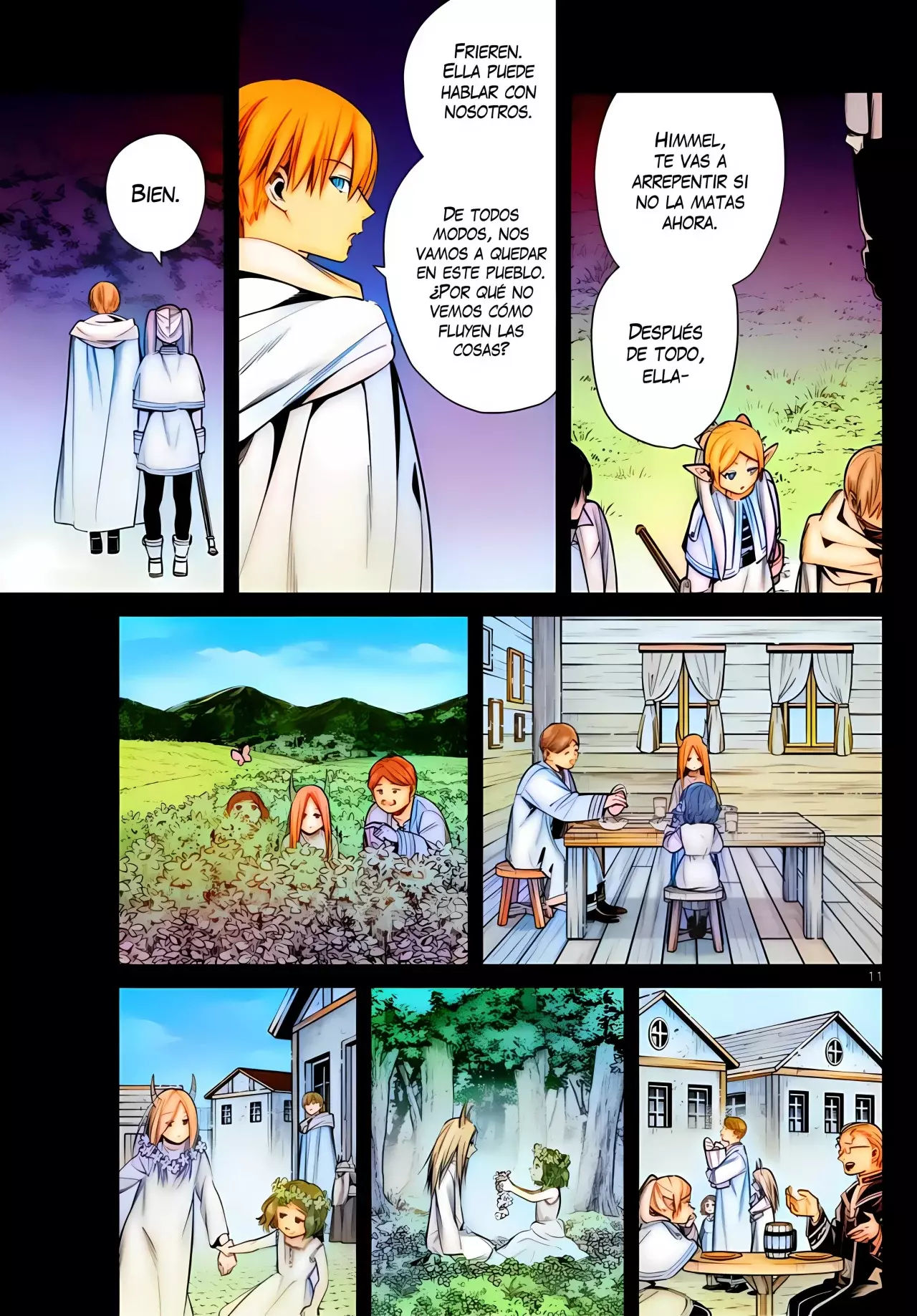 Read Sousou no Frieren (Color) ES Manga Online